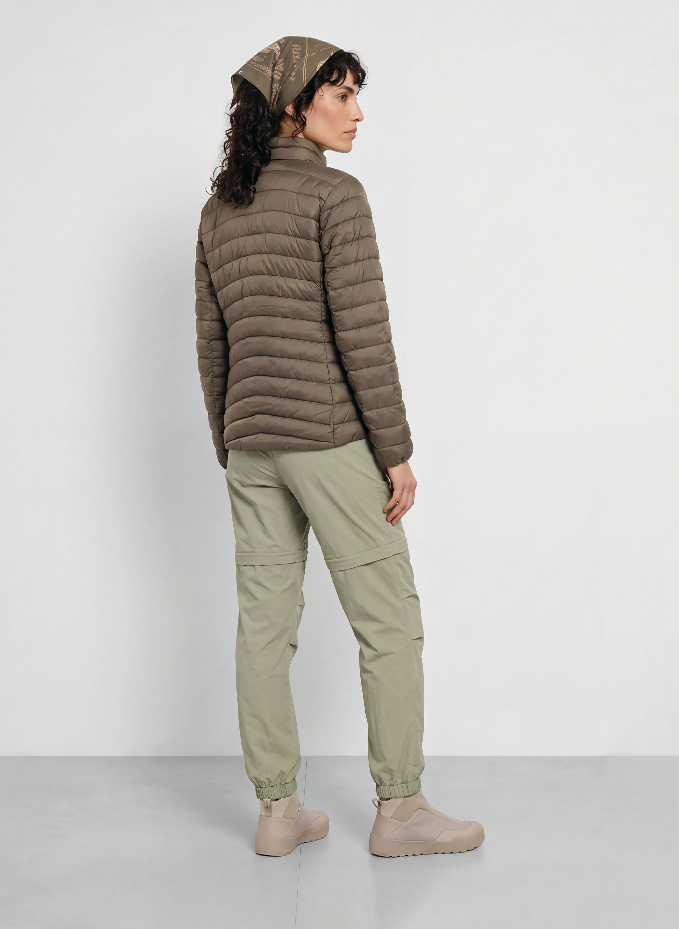 me°ru' Steppjacke WESTON 2.0: OLIV