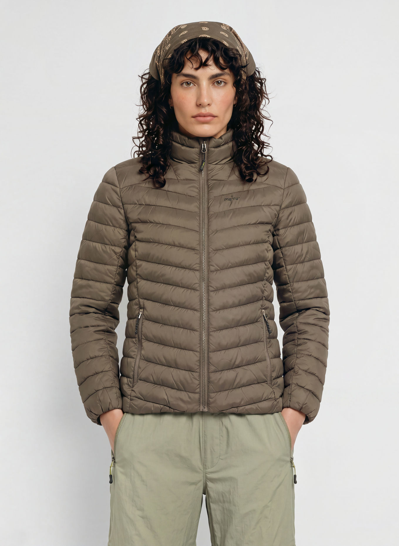 me°ru' Steppjacke WESTON 2.0: OLIV