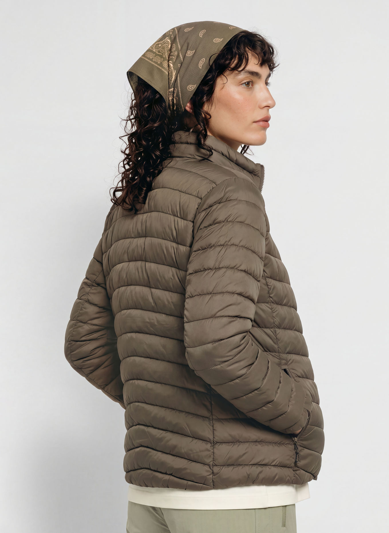 me°ru' Steppjacke WESTON 2.0: OLIV