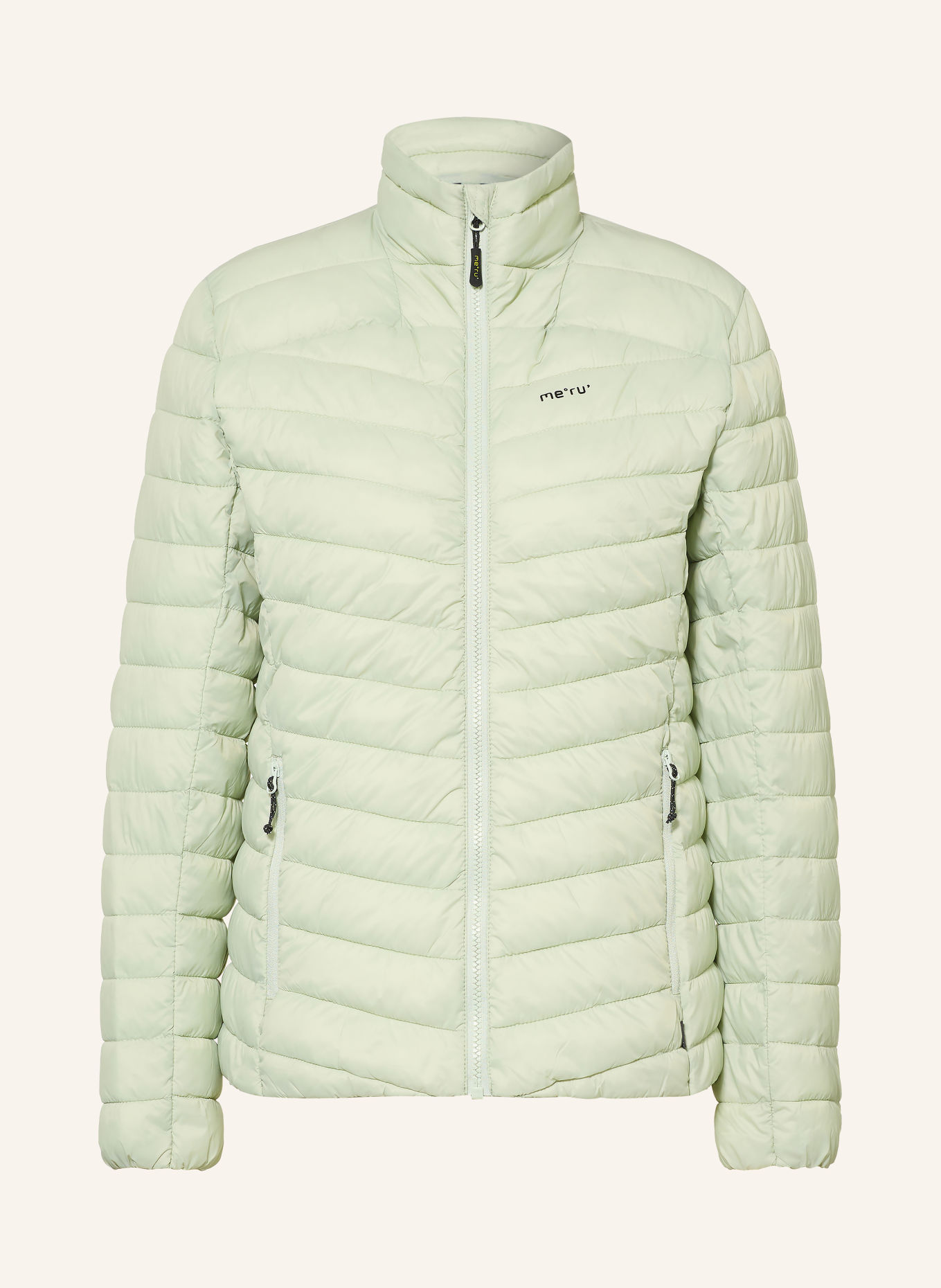 me°ru' WESTON 2.0 quilted jacket: MINT / BLACK
