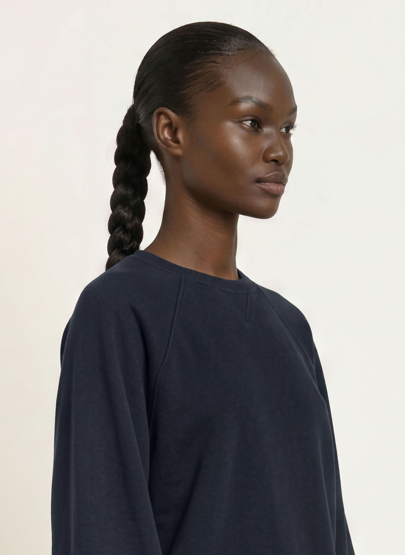 LADNERI Sweatshirt MARLON: DUNKELBLAU