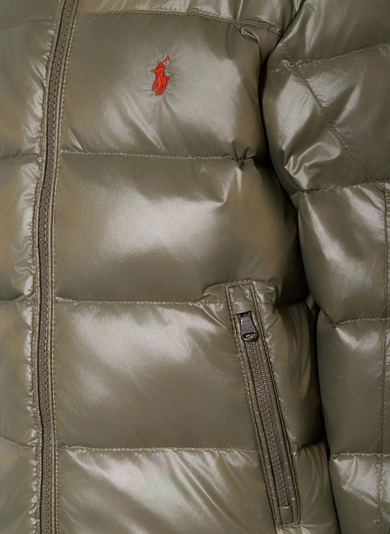 POLO RALPH LAUREN doudoune: OLIVE