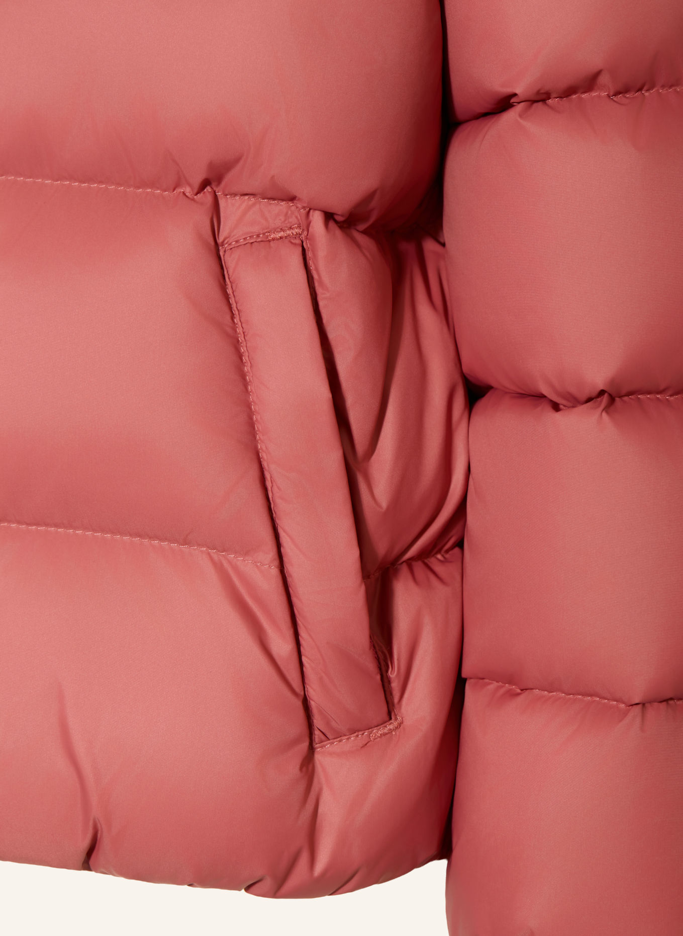 POLO RALPH LAUREN Daunenjacke mit abnehmbarer Kapuze: PINK