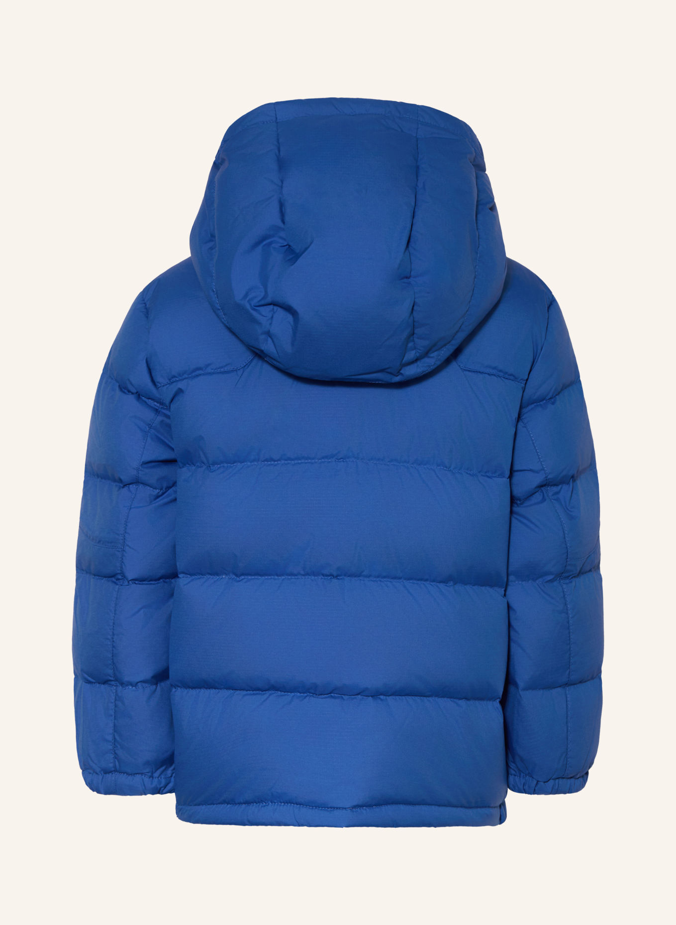 POLO RALPH LAUREN Down jacket with removable hood: BLUE
