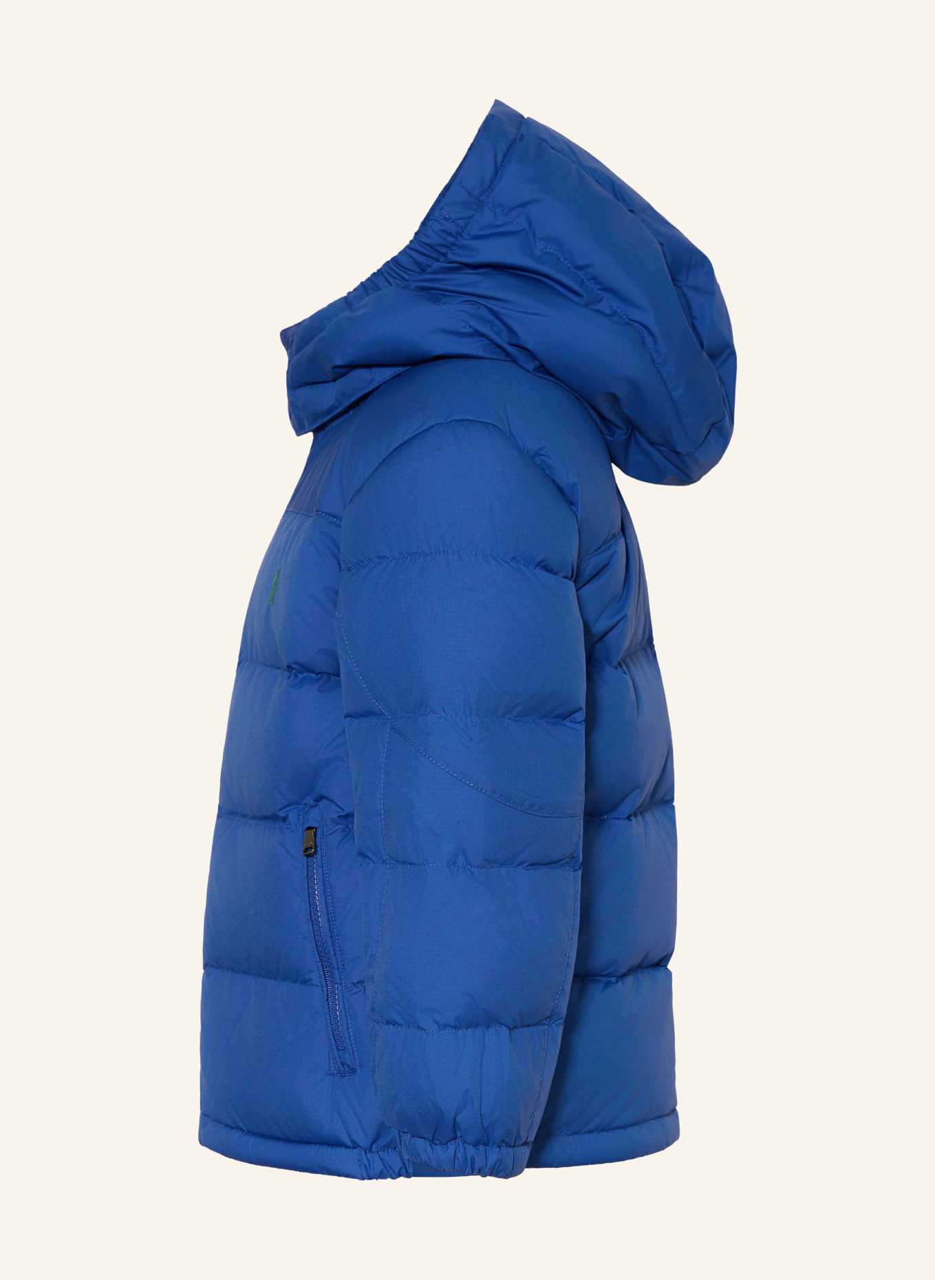 POLO RALPH LAUREN Down jacket with removable hood: BLUE