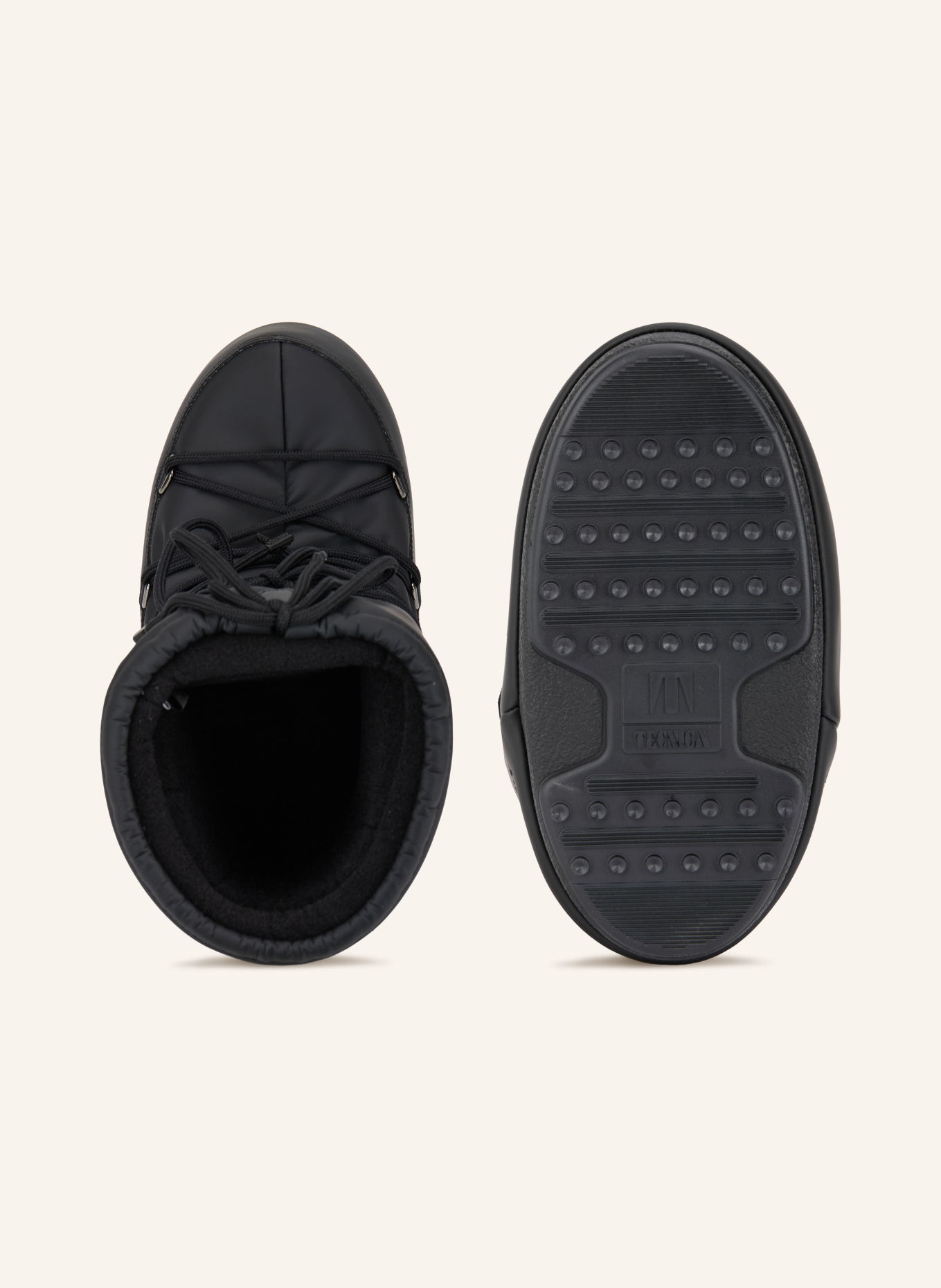 MOON BOOT Moon Boots ICON RUBBER: SCHWARZ