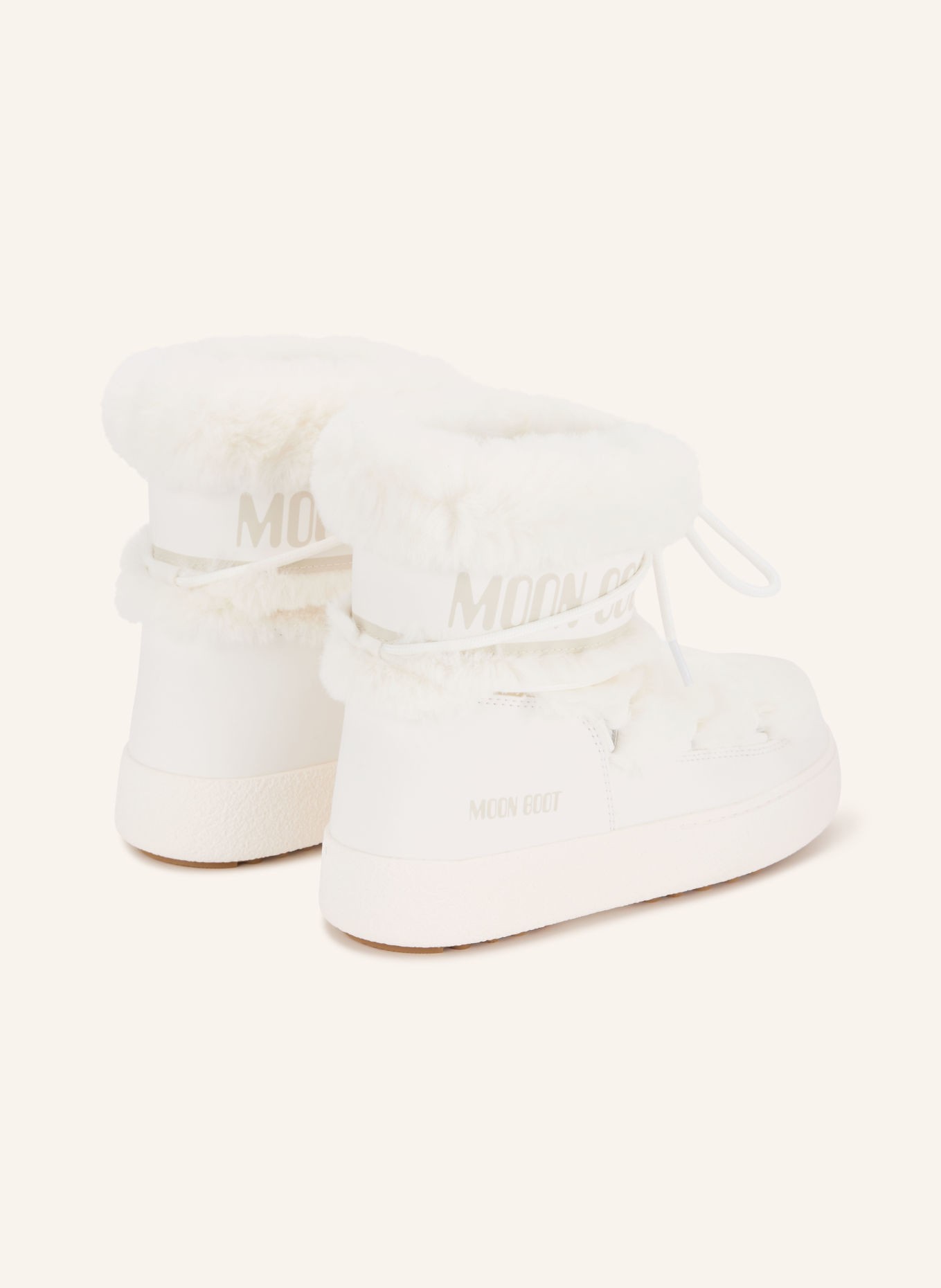 MOON BOOT Moon Boots LTRACK: WIT / BEIGE / CRÈME