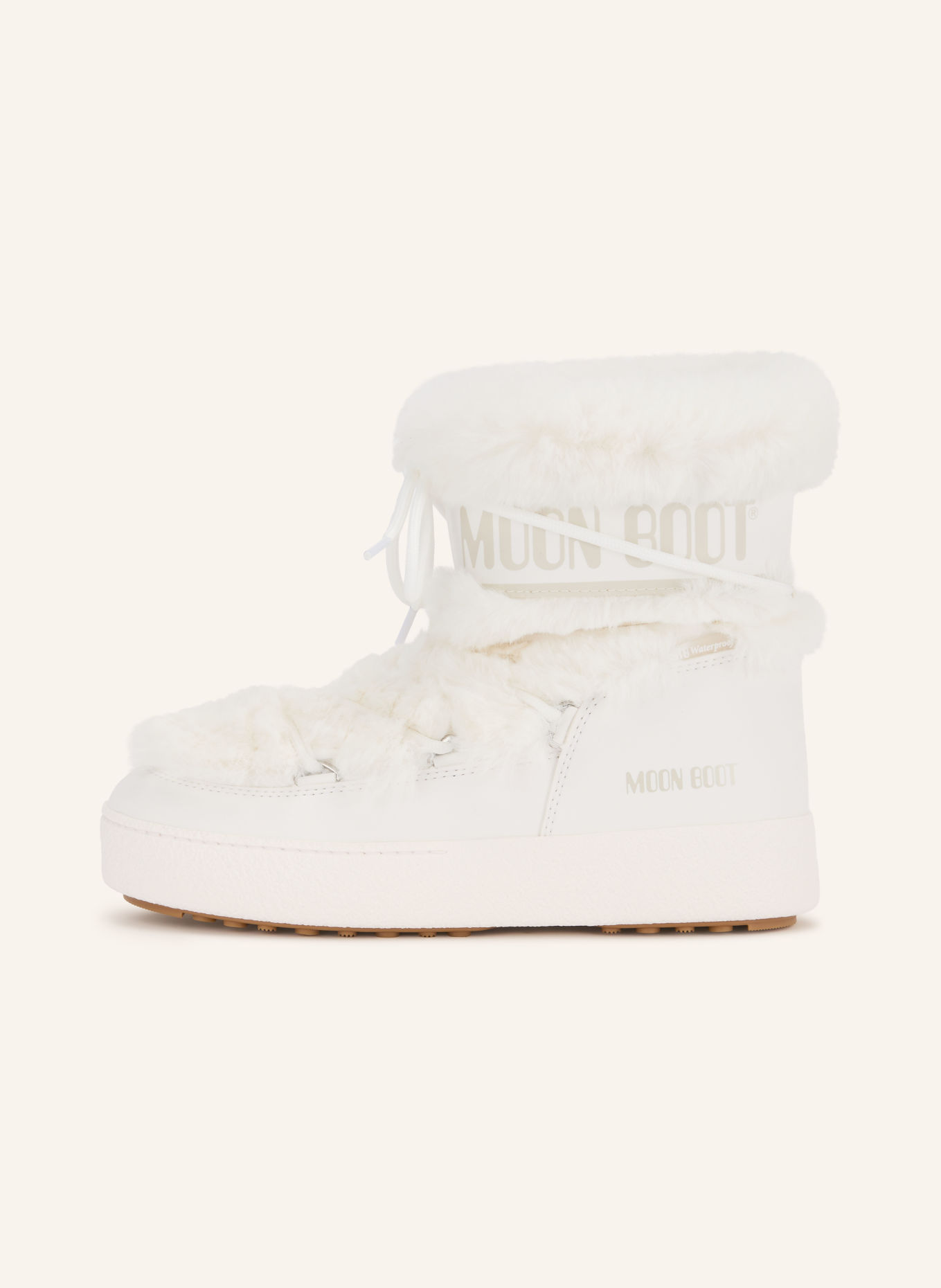 MOON BOOT Moon Boots LTRACK: WIT / BEIGE / CRÈME