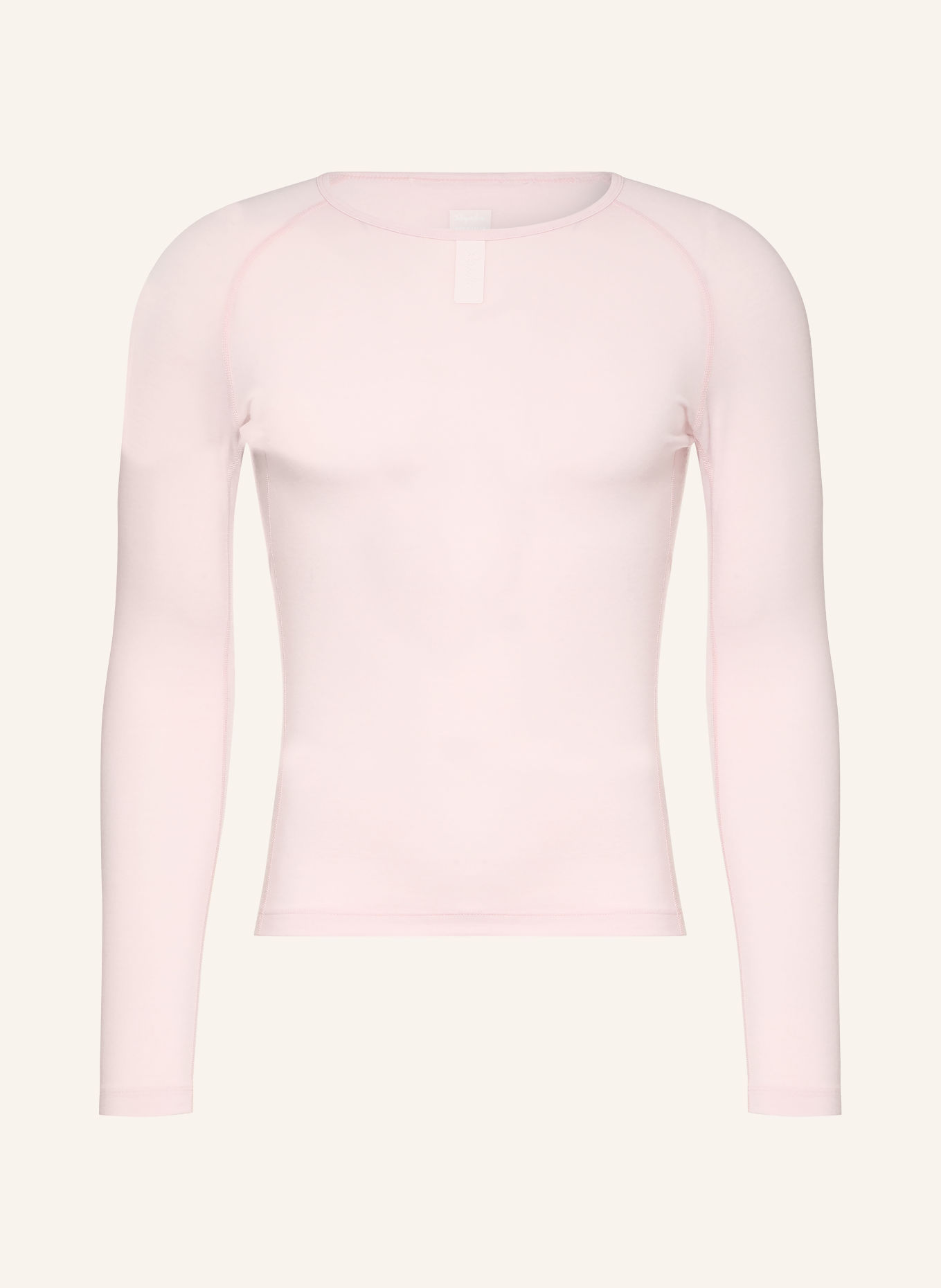 Rapha long-sleeved shirt: LIGHT PINK