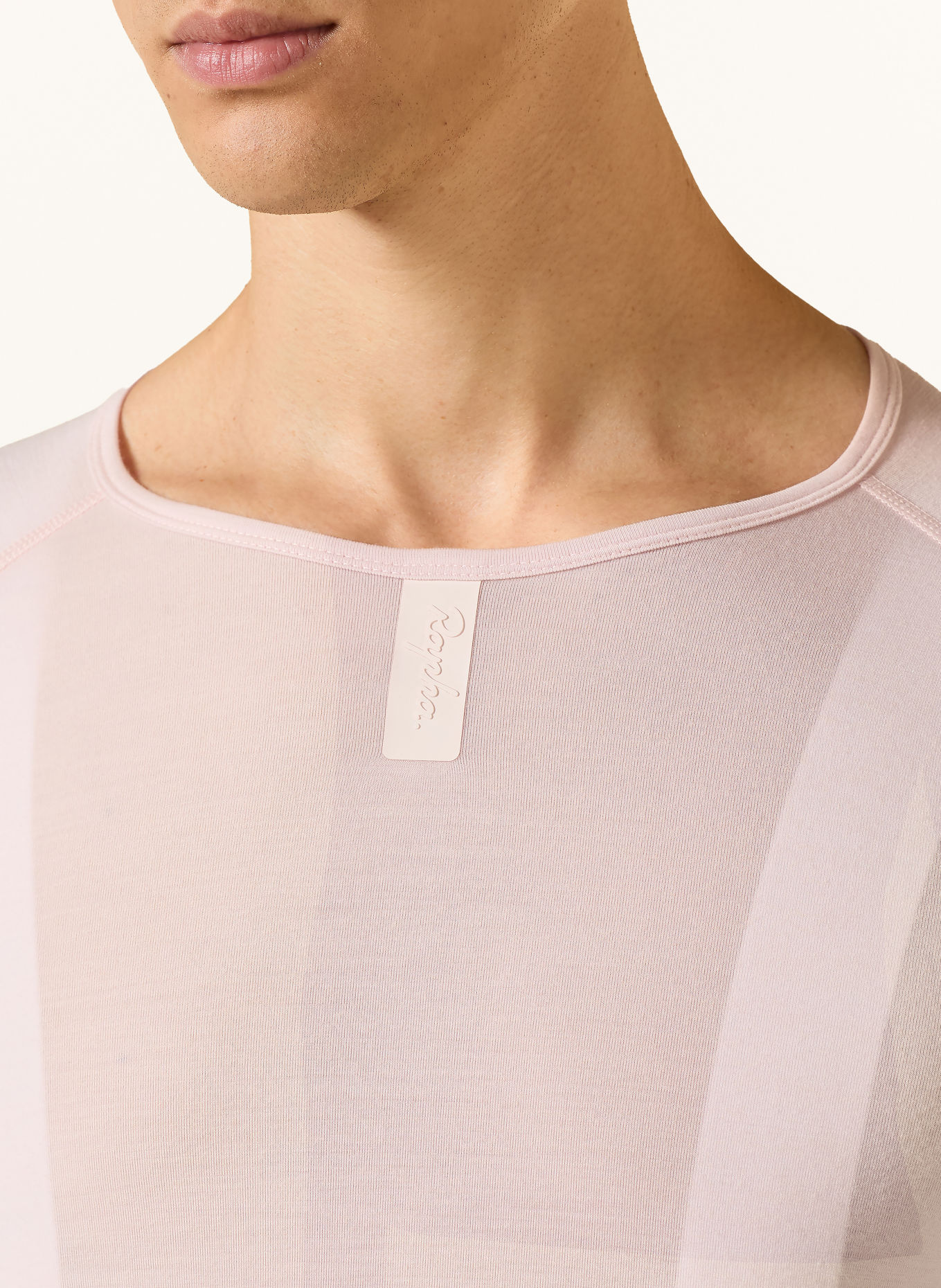 Rapha long-sleeved shirt: LIGHT PINK