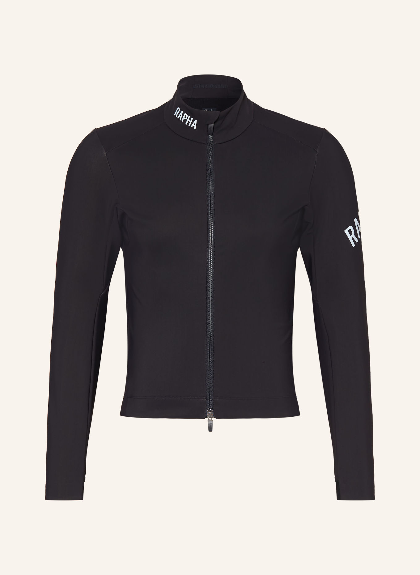 Rapha Jachetă de ciclism PRO TEAM SHADOW WINTER: NEGRU / ARGINT