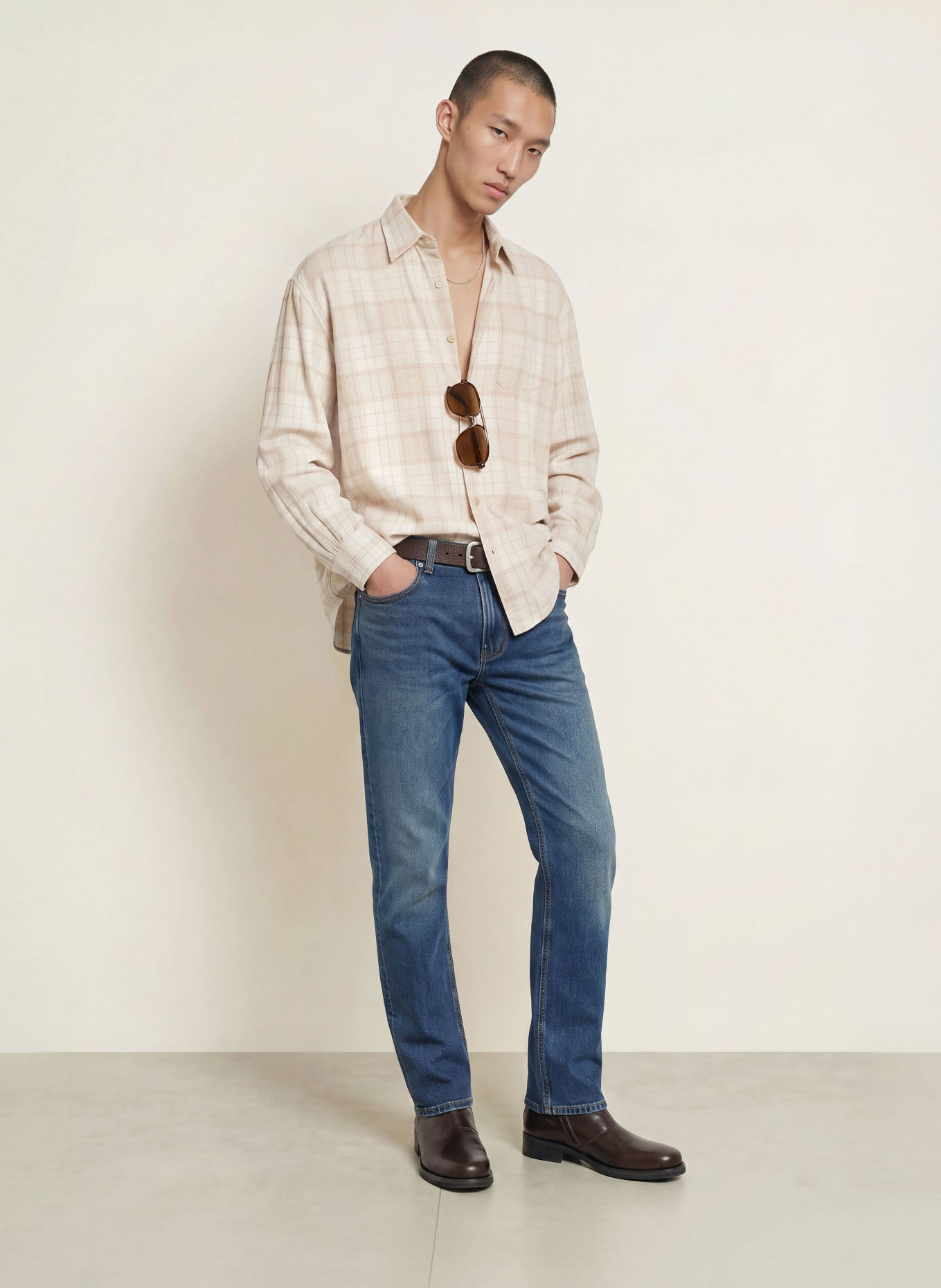 FRAME Jeans Modern Straight Fit: EXPE EXPRESSIVE