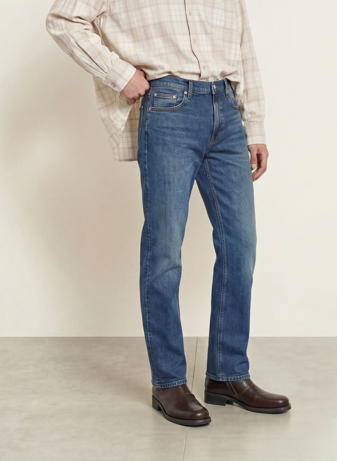 FRAME Jeans Modern Straight Fit: EXPE EXPRESSIVE