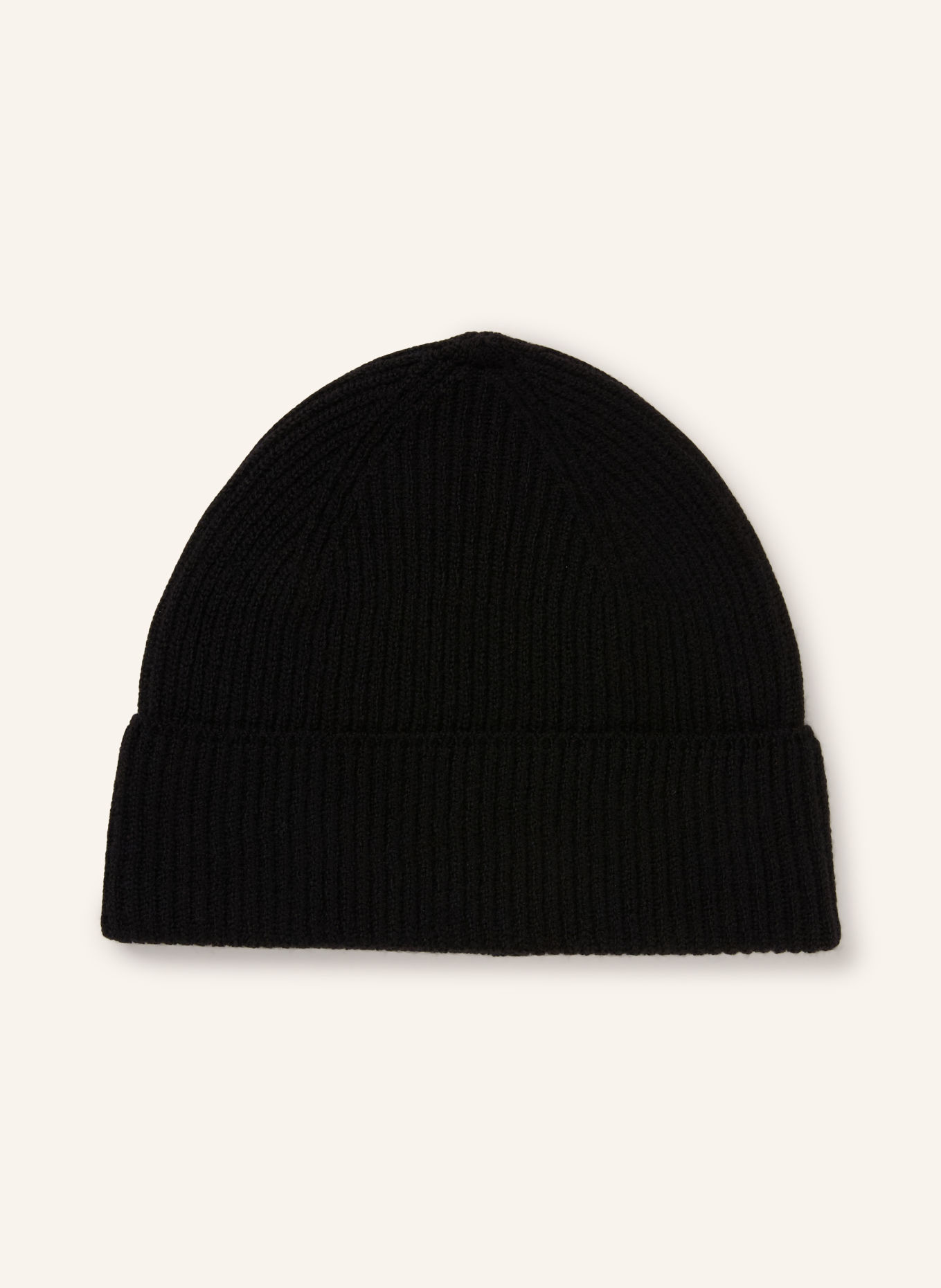 PAS NORMAL STUDIOS OFF-RACE hat made from merino wool: BLACK