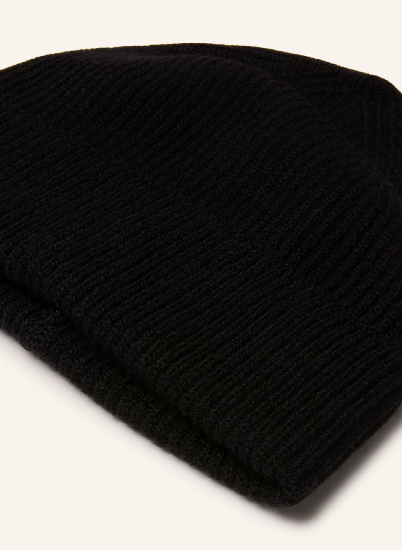 PAS NORMAL STUDIOS OFF-RACE hat made from merino wool: BLACK