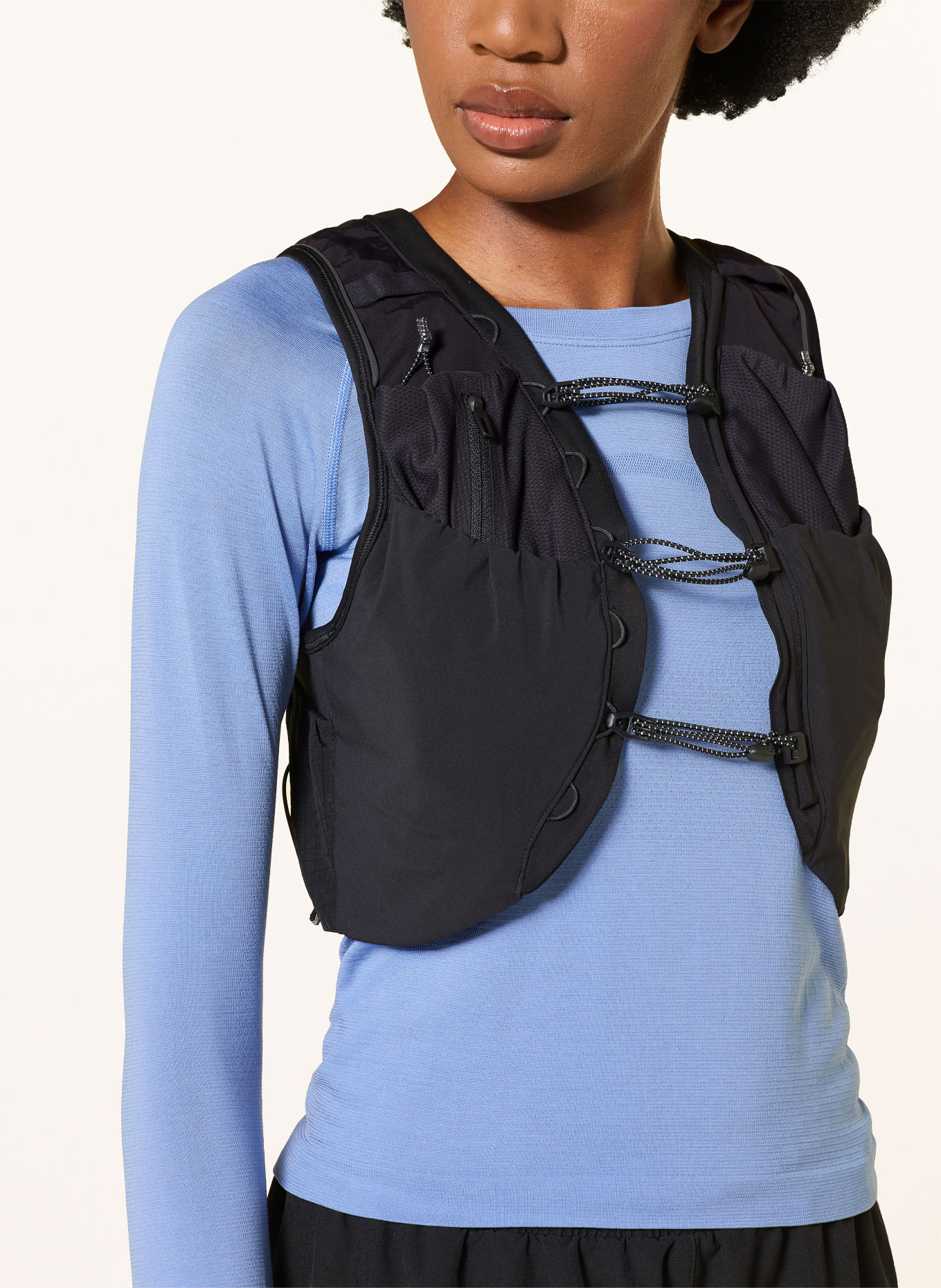 lululemon FAST AND FREE Running vest: BLACK