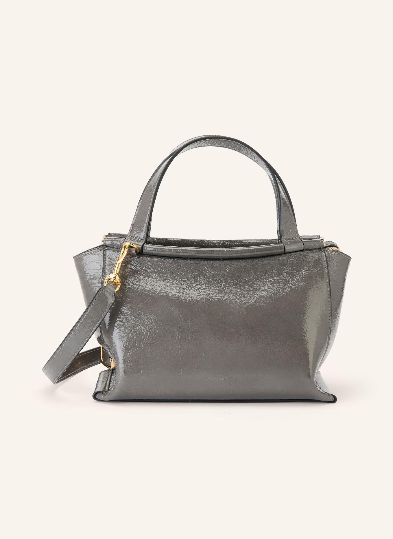 WANDLER Crossbody bag IDA: GRAY / GOLD
