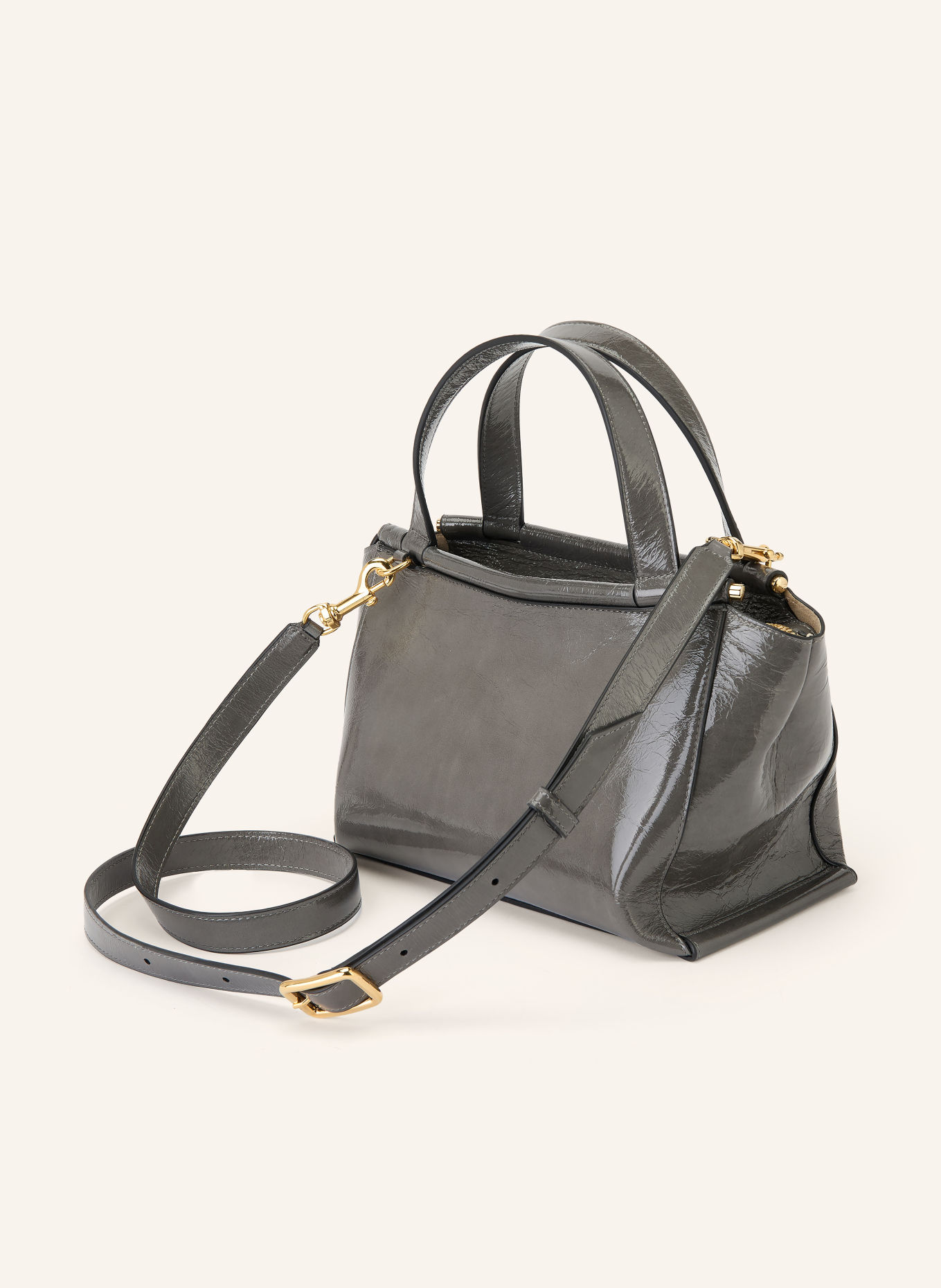 WANDLER Crossbody bag IDA: GRAY / GOLD