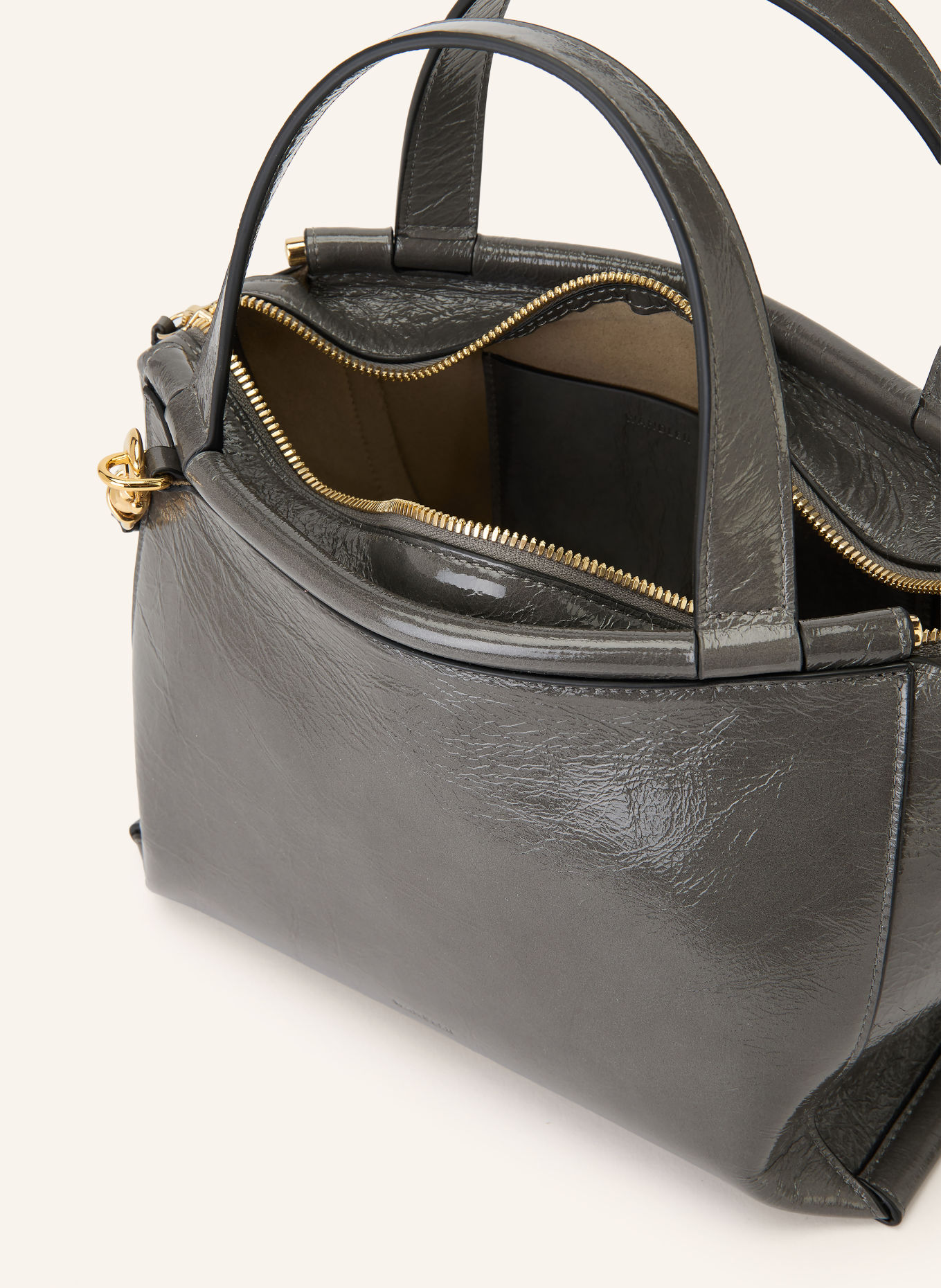 WANDLER Crossbody bag IDA: GRAY / GOLD