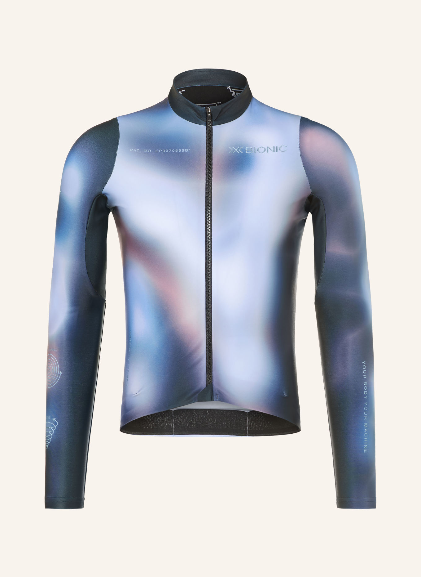 X-BIONIC Thermal cycling jersey COREFUSION RIDE LS: SILVER