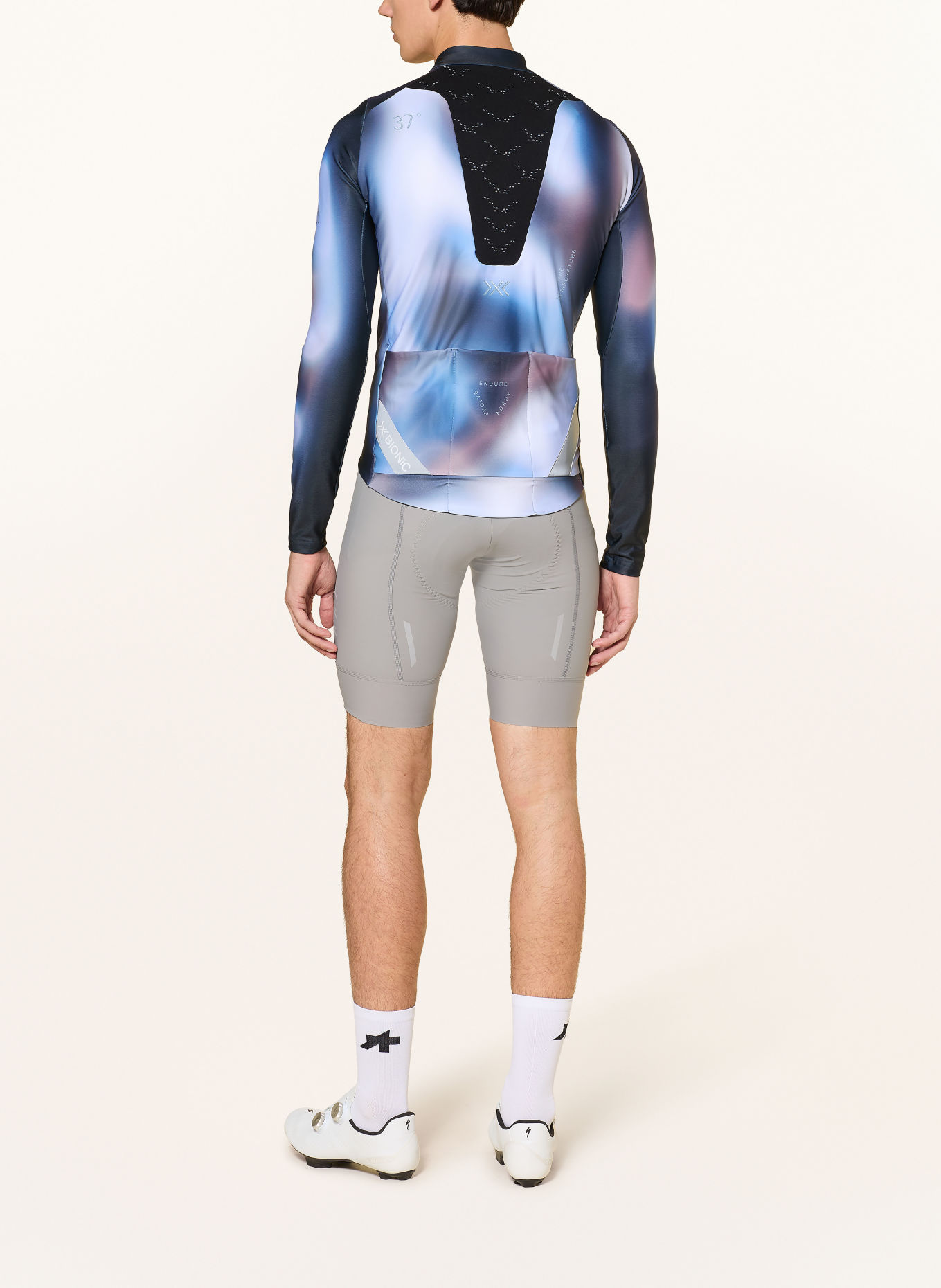 X-BIONIC Thermal cycling jersey COREFUSION RIDE LS: SILVER