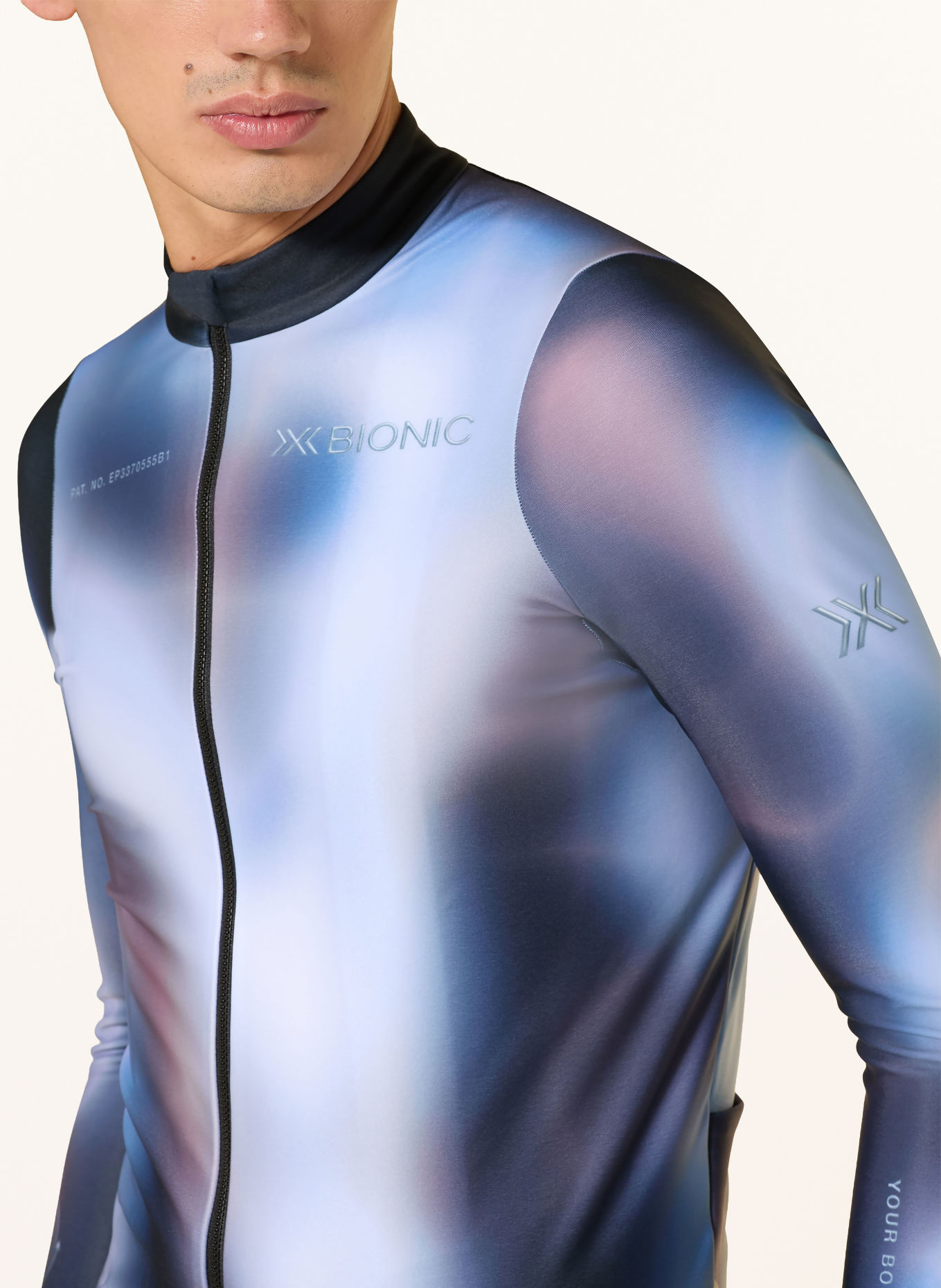 X-BIONIC Thermal cycling jersey COREFUSION RIDE LS: SILVER