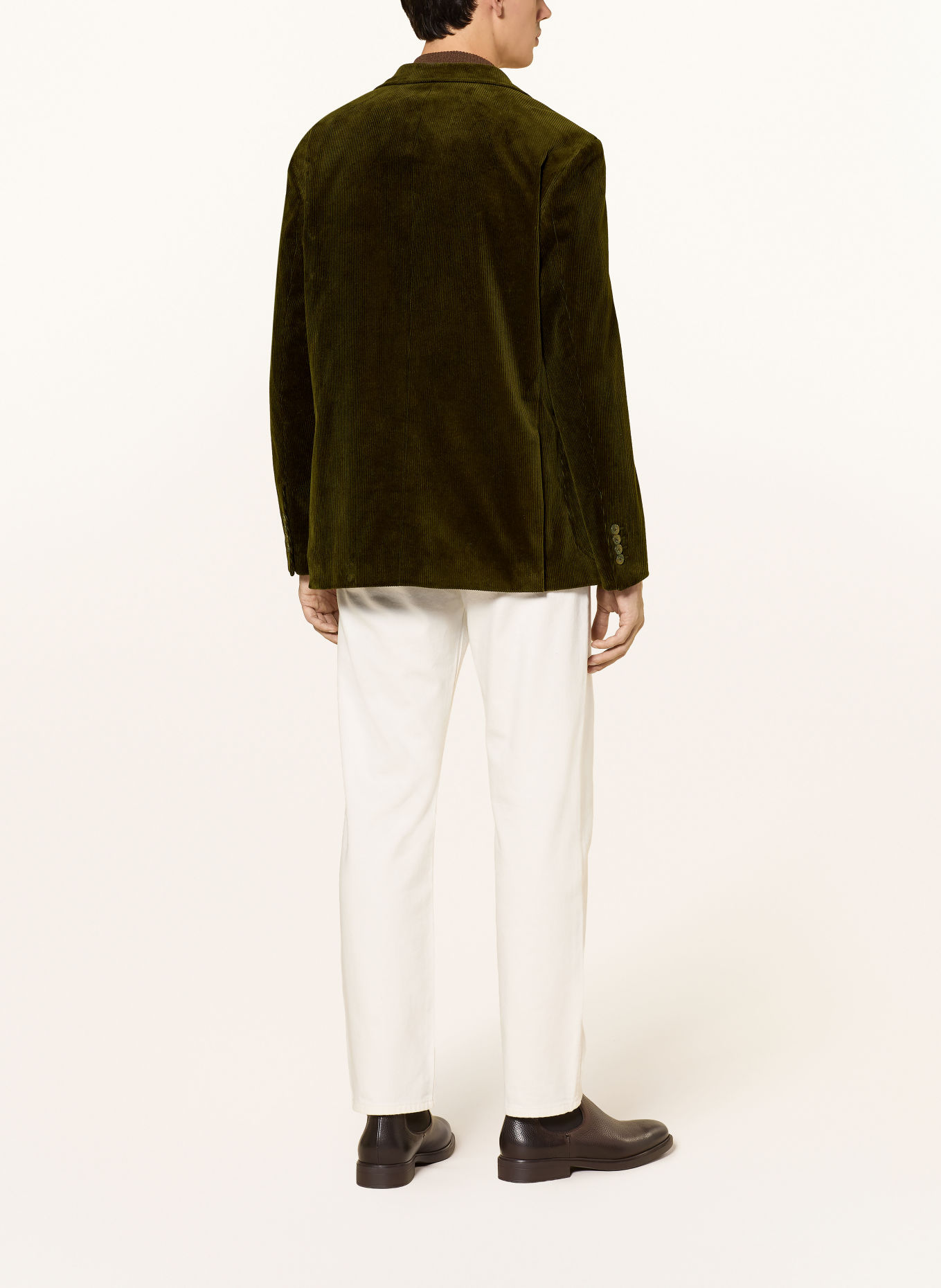 POLO RALPH LAUREN Colbert met normale pasvorm van corduroy: 501 FALL OLIVE