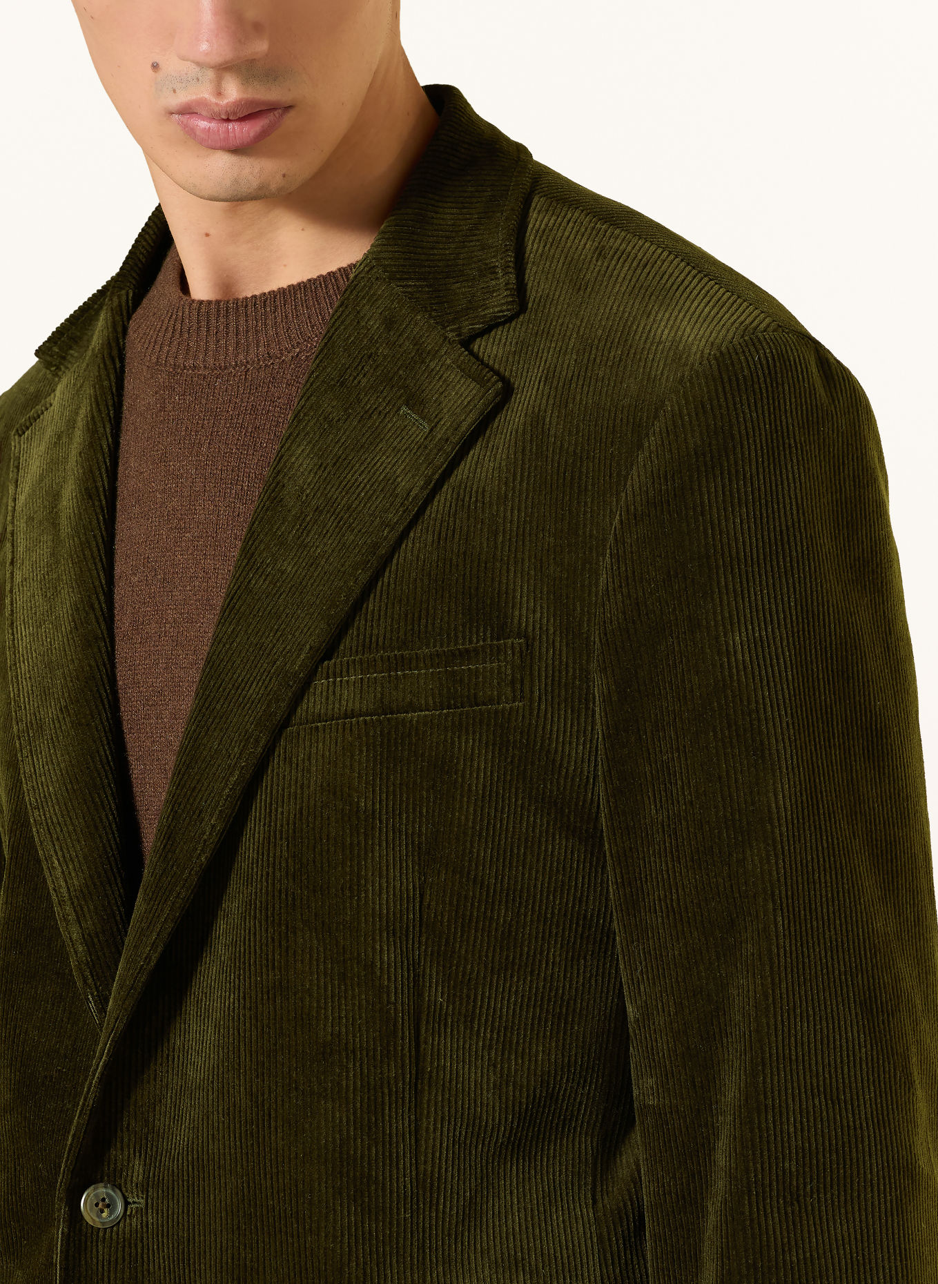 POLO RALPH LAUREN Colbert met normale pasvorm van corduroy: 501 FALL OLIVE