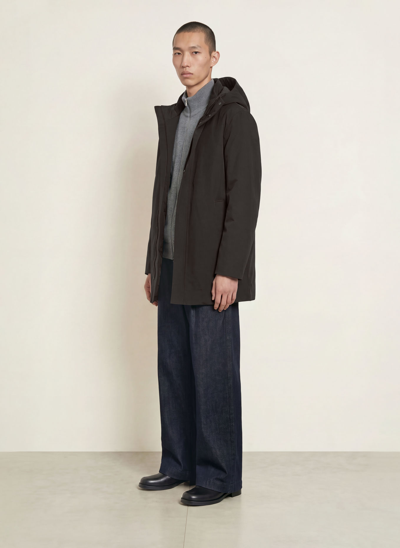 NN.07 BLAKE parka: BLACK