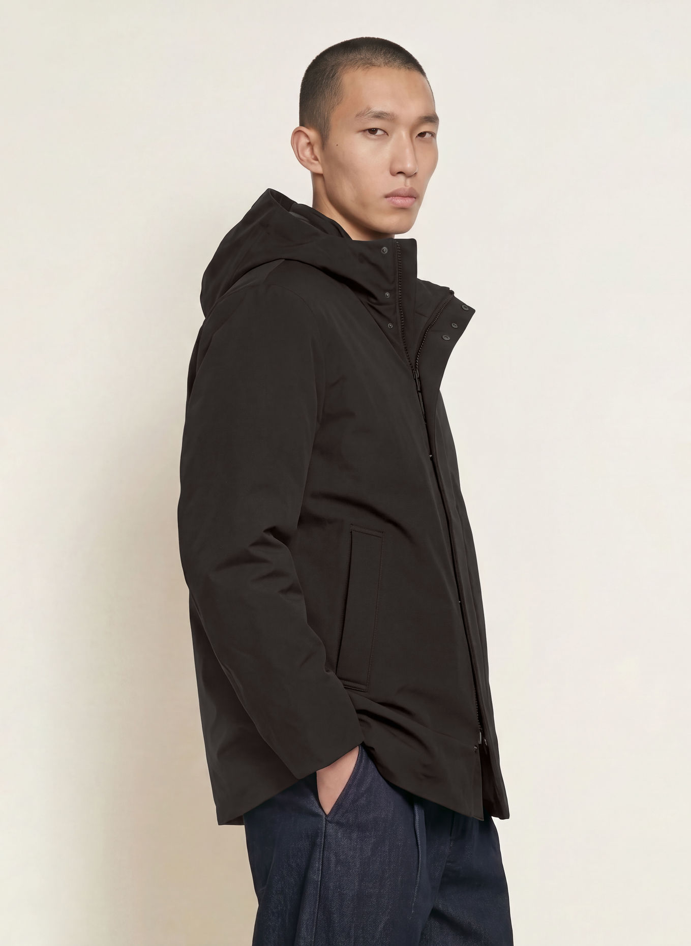 NN.07 BLAKE parka: BLACK