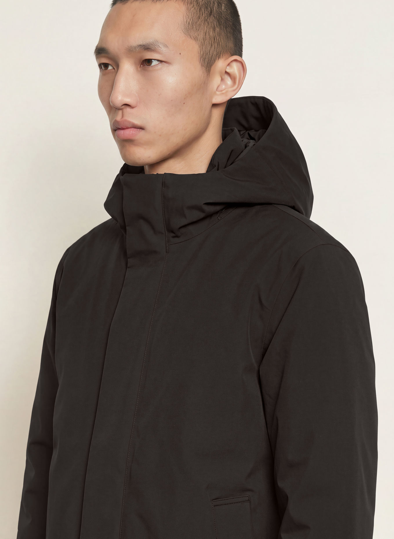 NN.07 BLAKE parka: BLACK