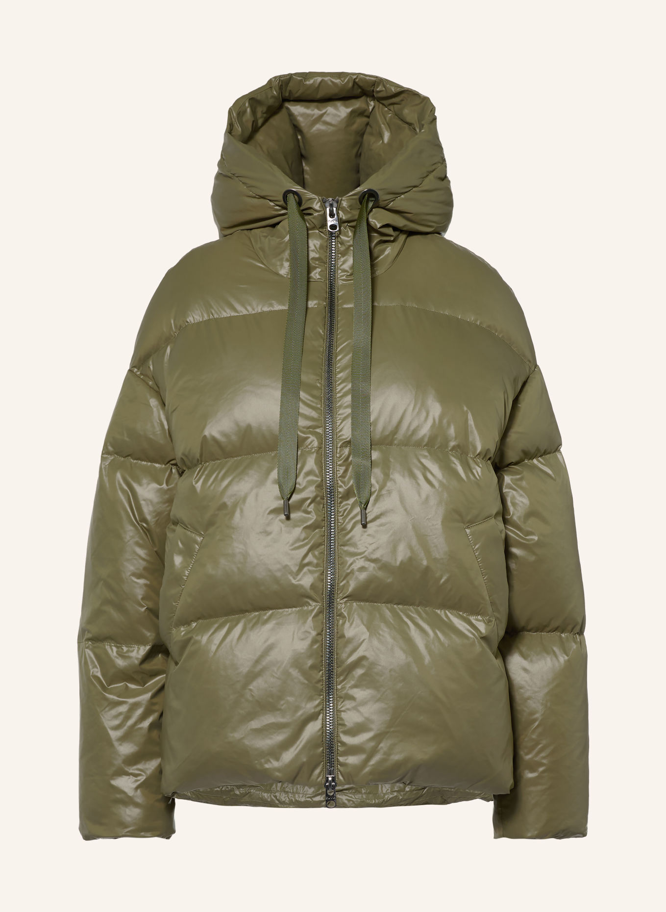 Juvia Oversized donsjack KIARA: OLIJF