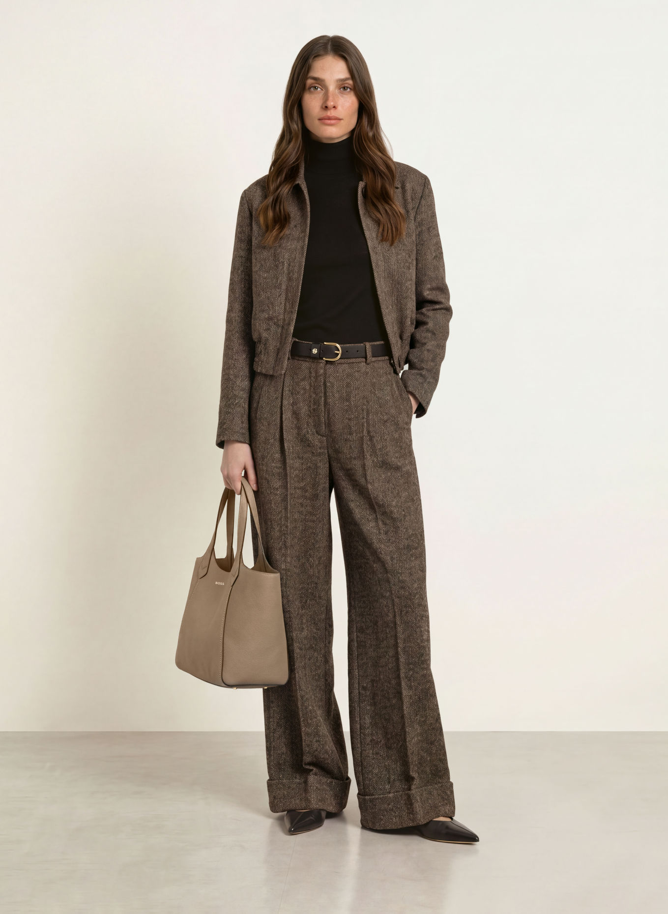 BOSS Shopper LENAH: TAUPE