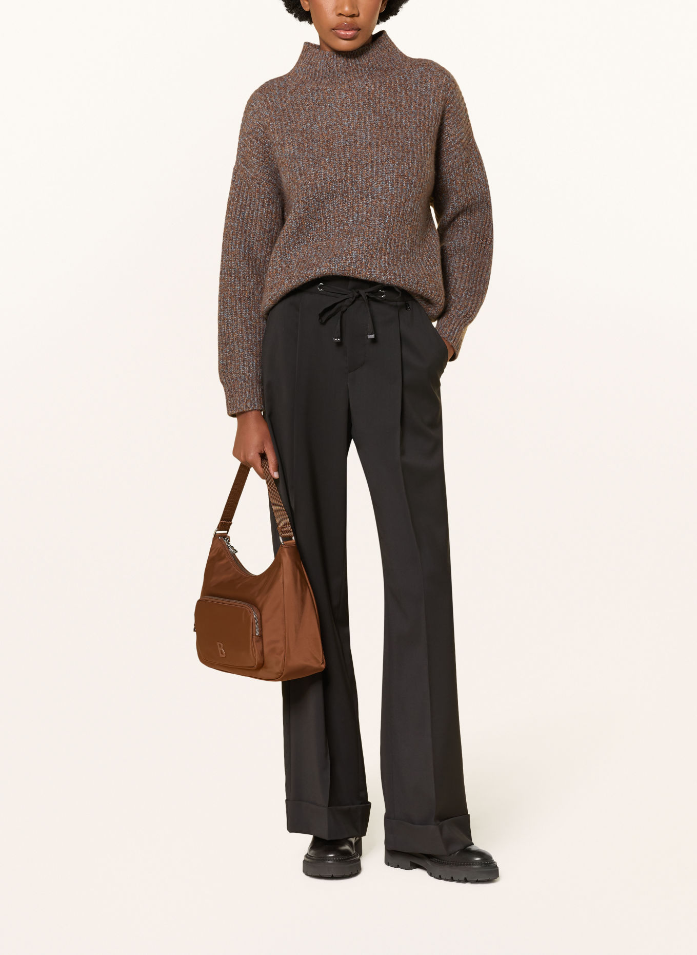 BOGNER VERBIER PLAY 1.0 PARI drawstring bag: COGNAC