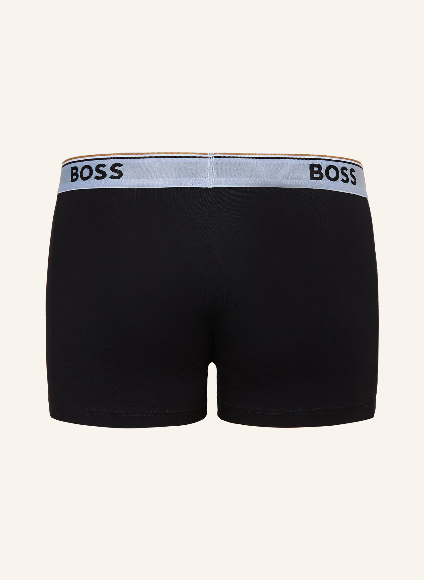 BOSS 3-pack boxershorts POWER: ZWART