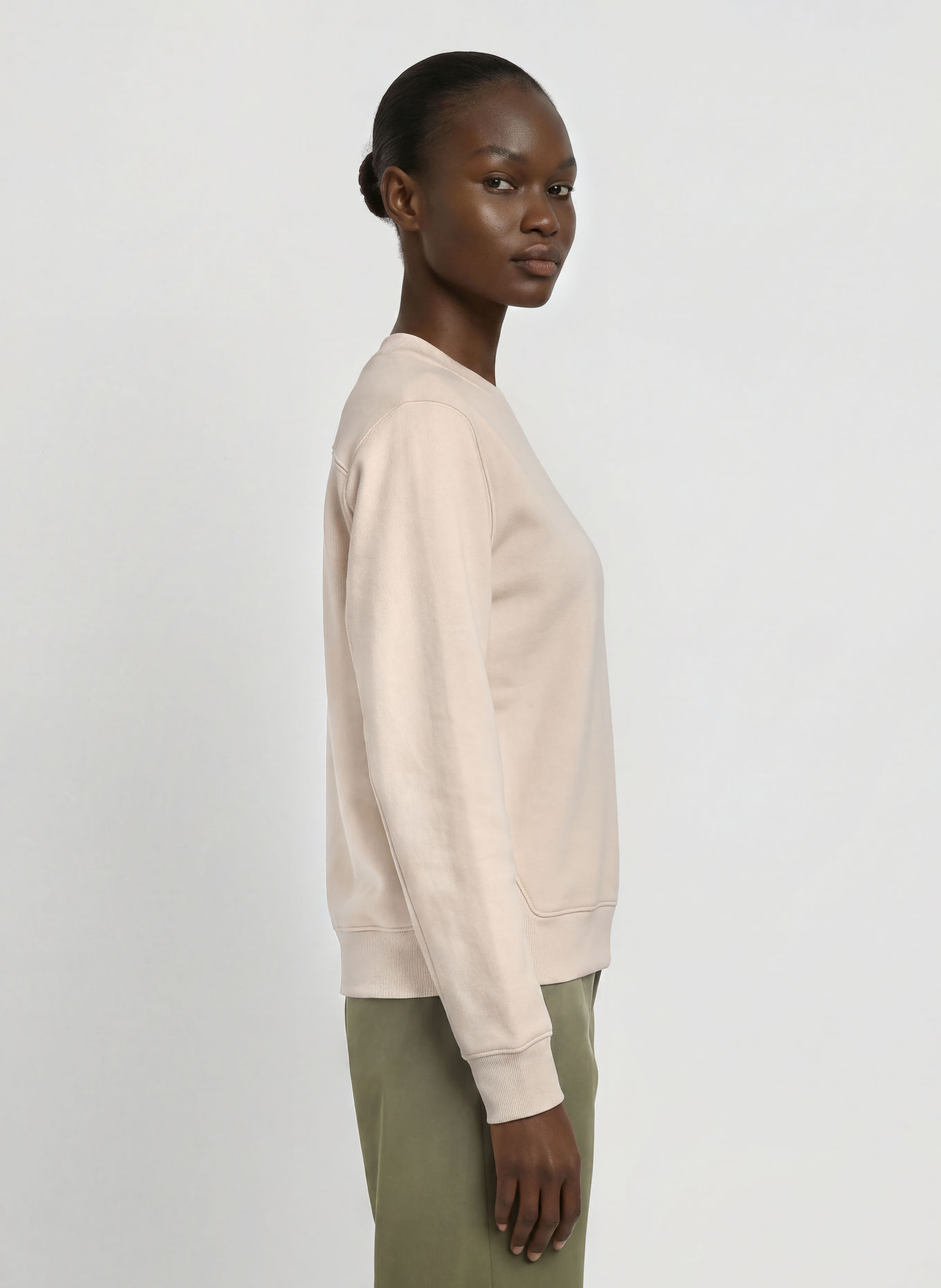 ARC'TERYX Sweatshirt EMBLEM CREW: CRÈME