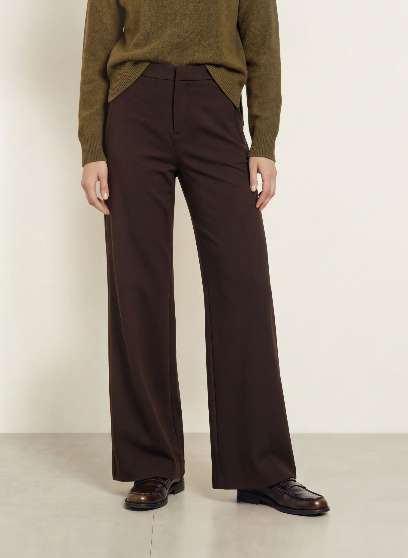 DRYKORN Marlene pants FAE: DARK BROWN