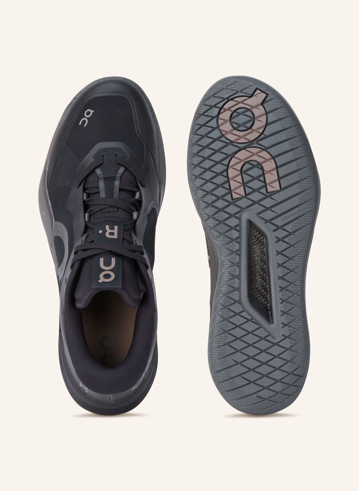 On Pantofi de tenis THE ROGER PRO 3: NEGRU