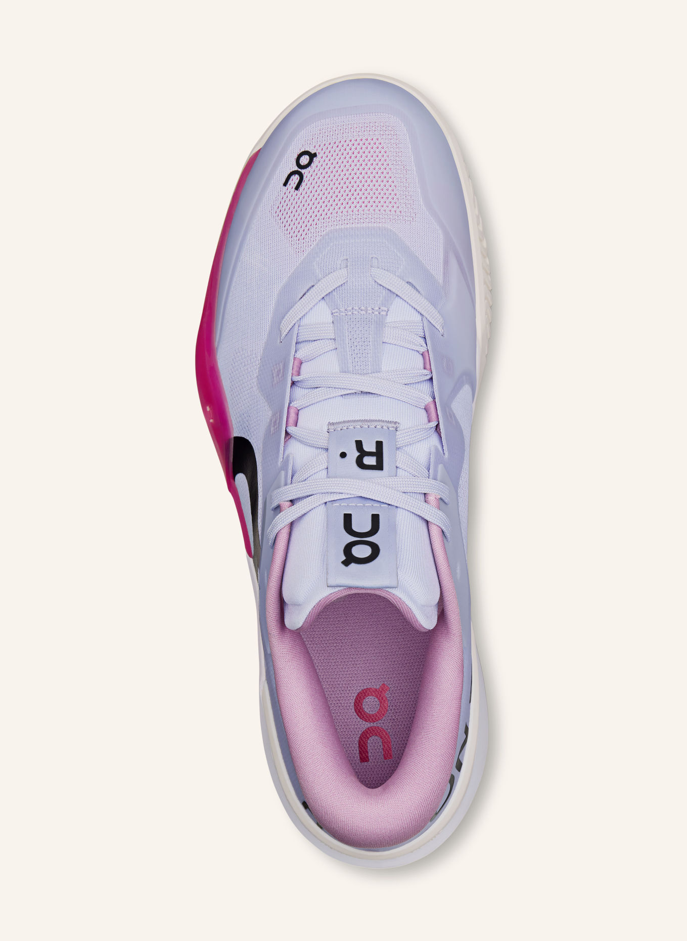 On Tennisschuhe THE ROGER PRO 3 CLAY: HELLLILA / PINK