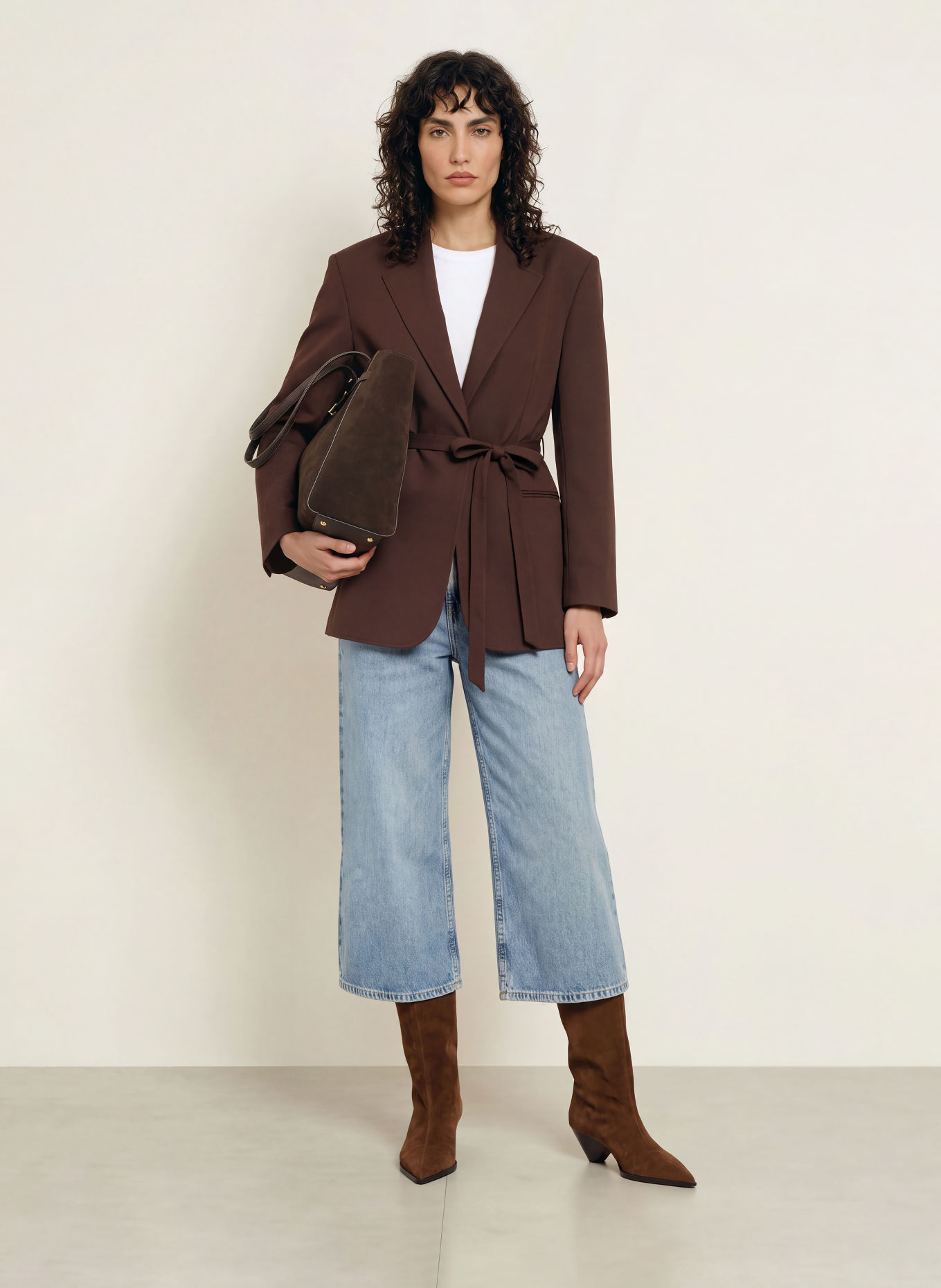 BOSS Blazer JALARA: DUNKELBRAUN