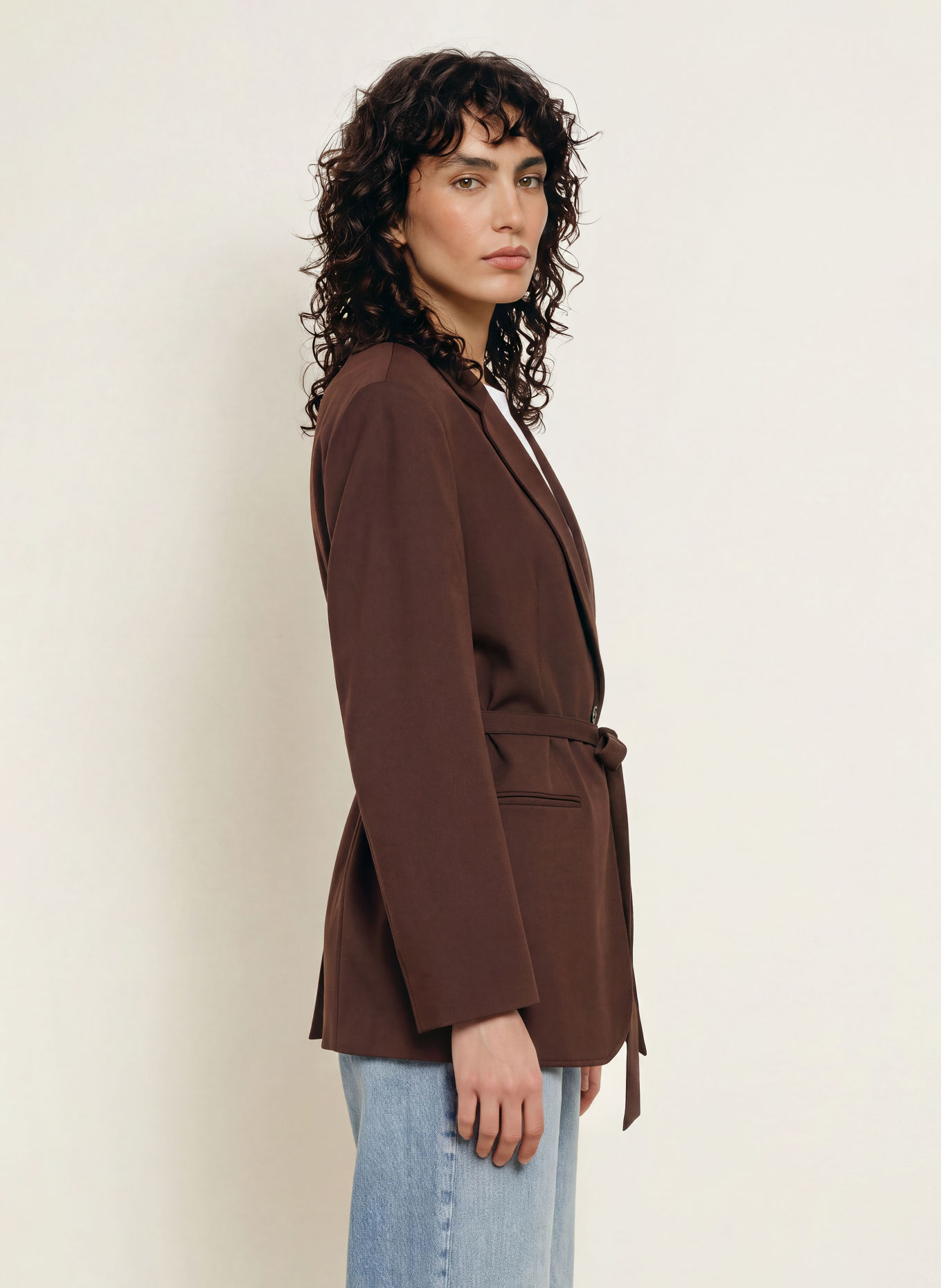 BOSS Blazer JALARA: DUNKELBRAUN