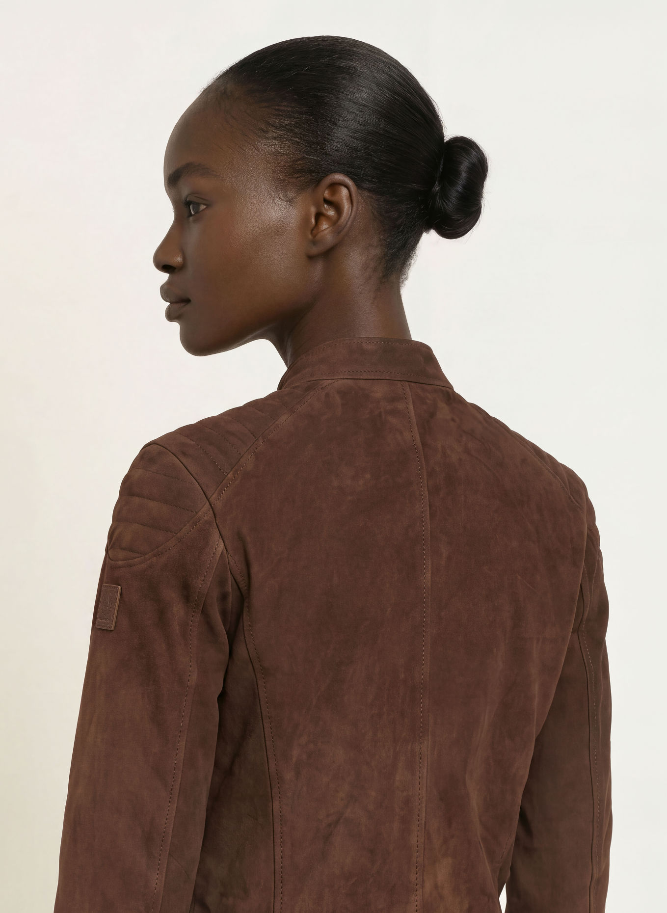 BELSTAFF Lederjacke MOLLISON: DUNKELBRAUN