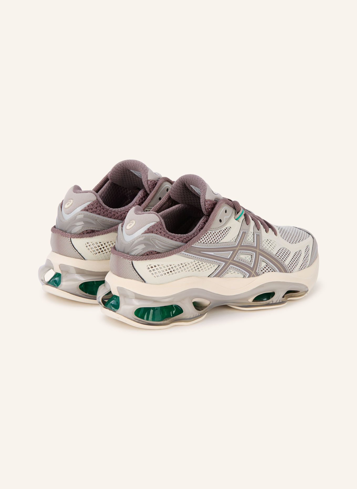 ASICS Buty sportowe GEL-KINETIC 2.0: SZARY / SZAROBRĄZOWY / LILA