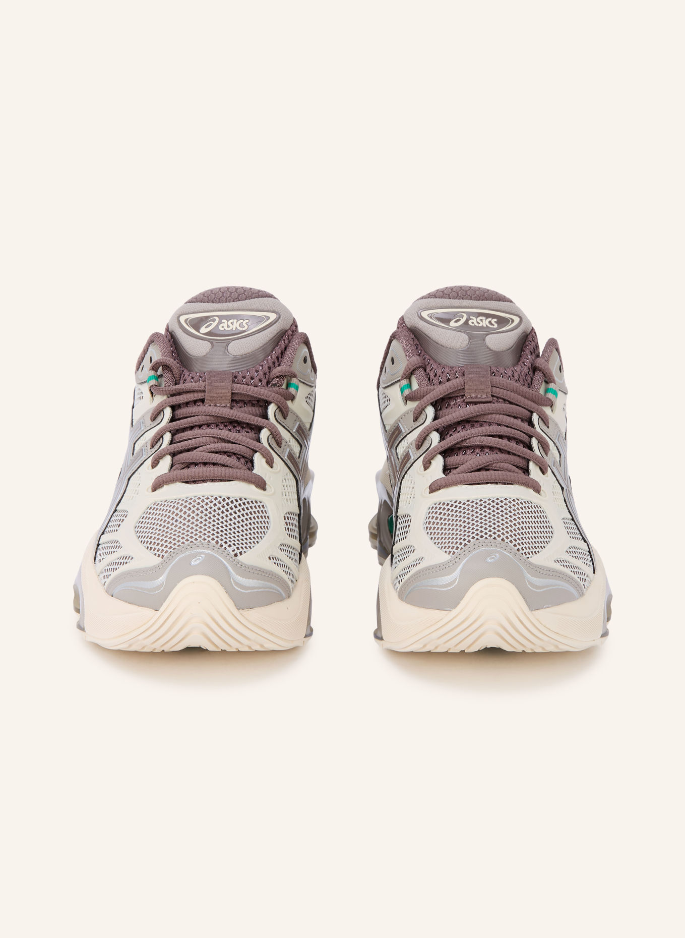 ASICS Buty sportowe GEL-KINETIC 2.0: SZARY / SZAROBRĄZOWY / LILA