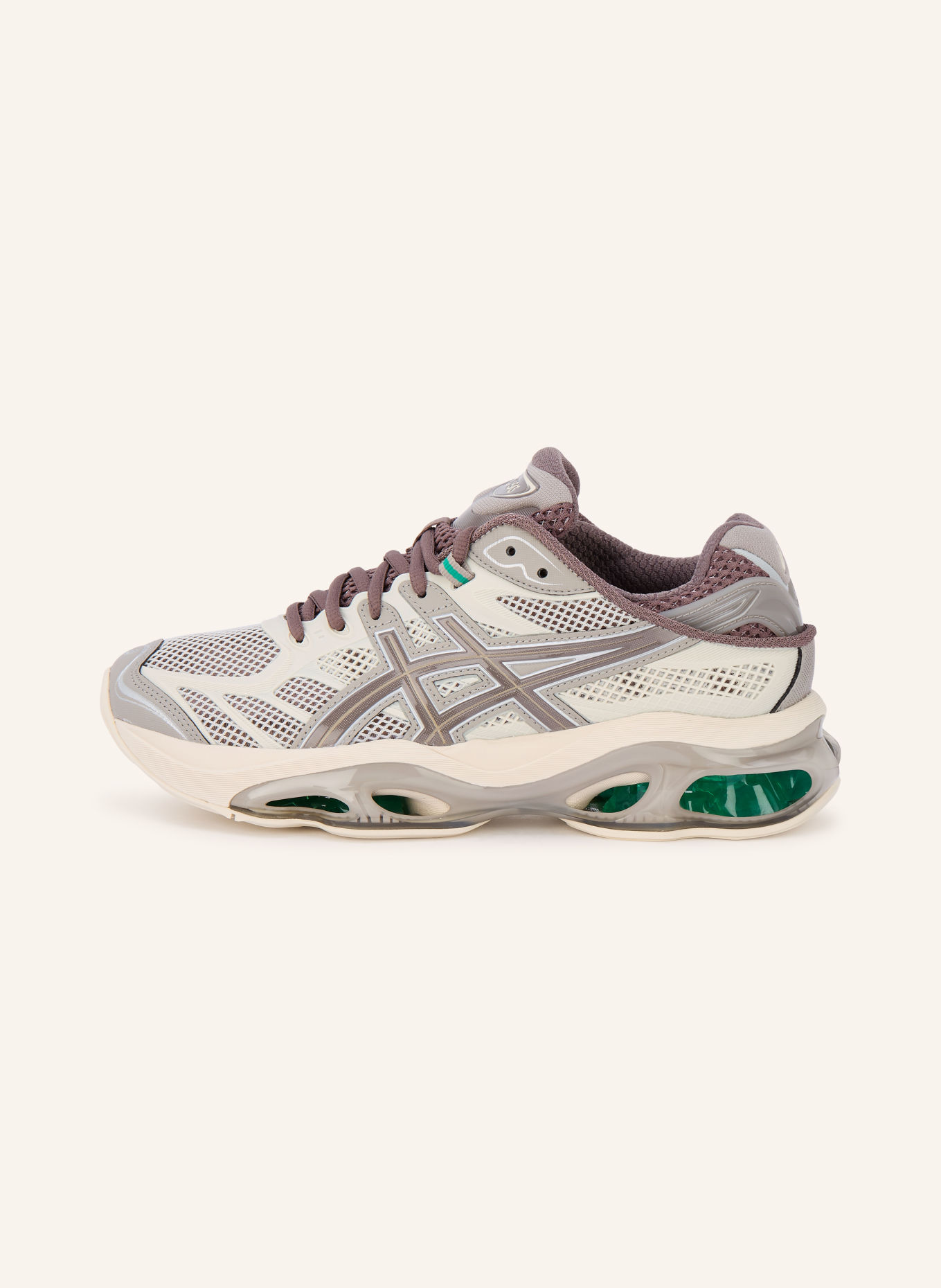 ASICS Buty sportowe GEL-KINETIC 2.0: SZARY / SZAROBRĄZOWY / LILA