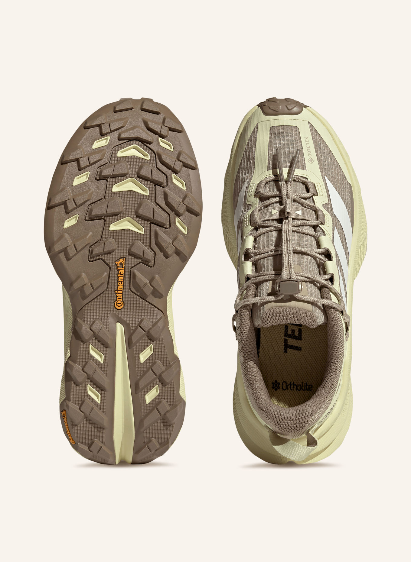 adidas TERREX Wanderschuhe TERREX FREEHIKER SL GTX: HELLGELB / KHAKI