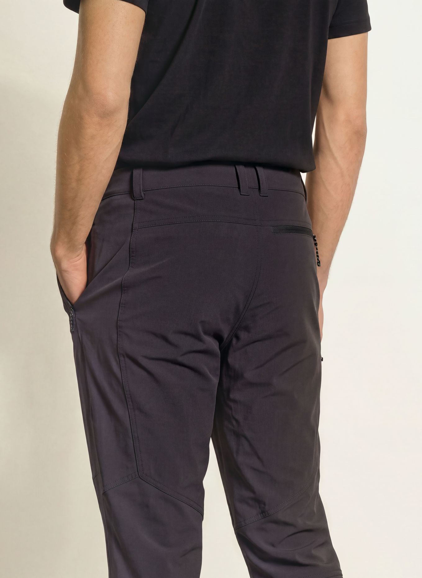MAMMUT Softshellbroek RUNBOLD GUIDE SO: DONKERGRIJS