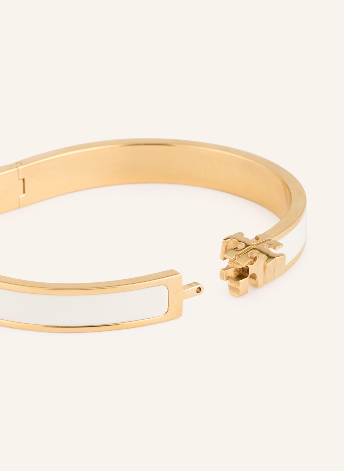TORY BURCH Armreif KIRA: GOLD / WEISS