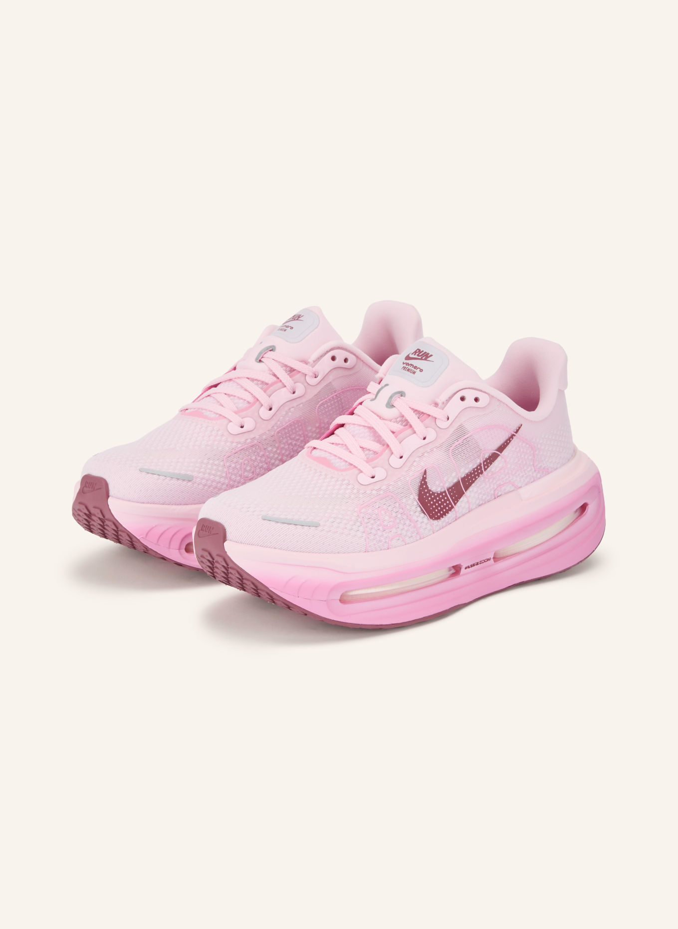 Nike Laufschuhe VOMERO PREMIUM: HELLROSA / ROSA