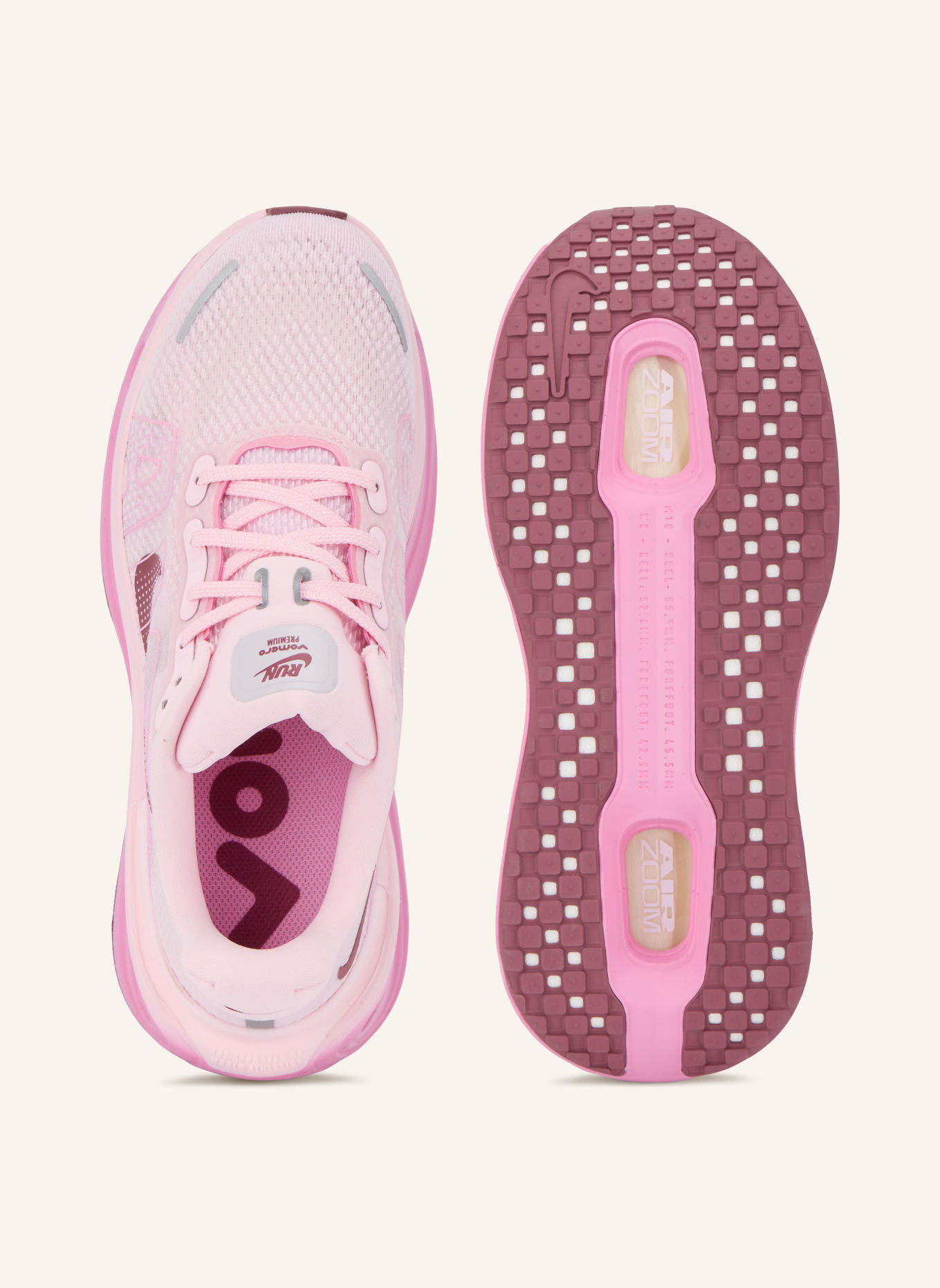 Nike Laufschuhe VOMERO PREMIUM: HELLROSA / ROSA
